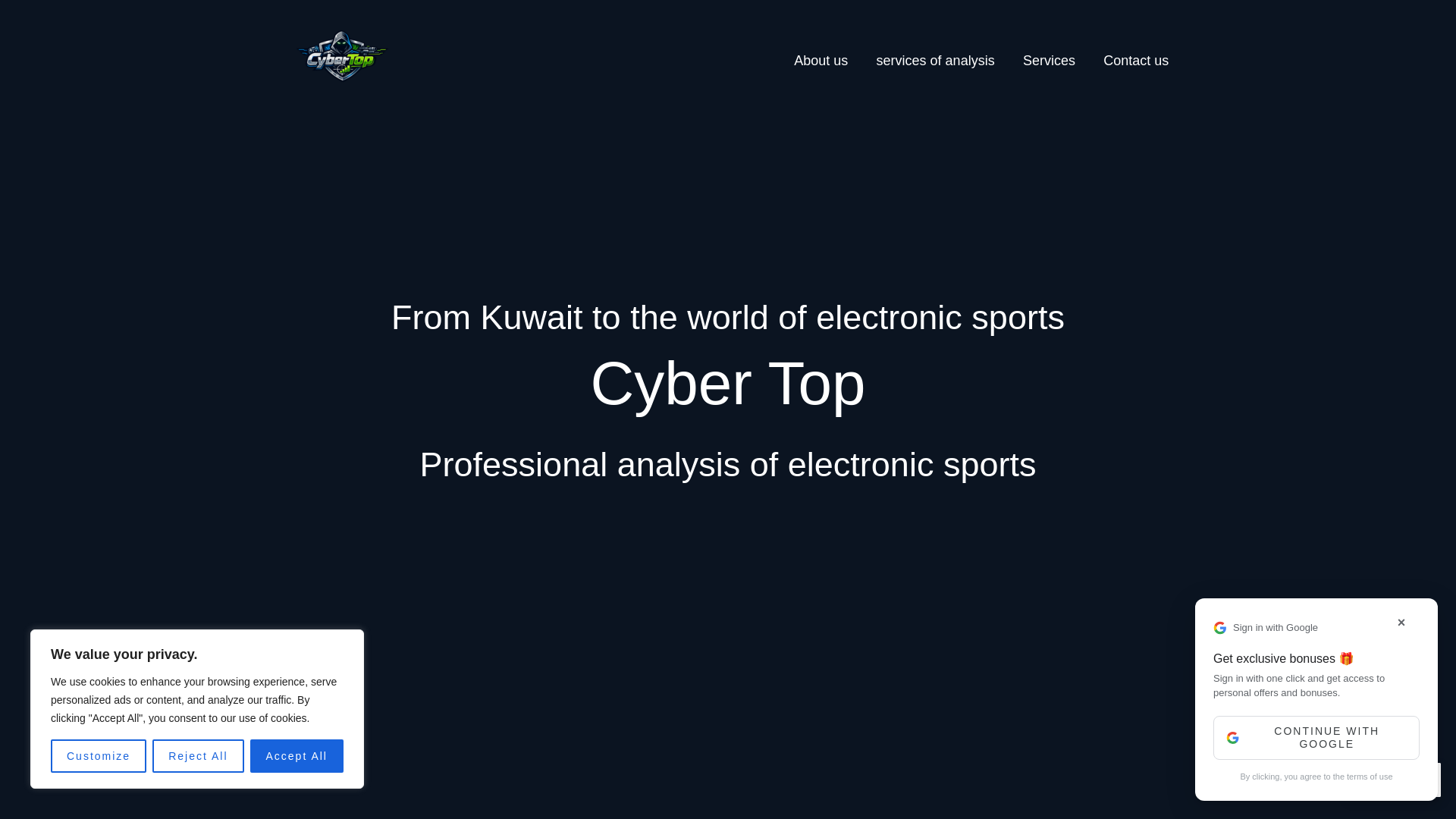 website screenshot of https://metrionix.website/