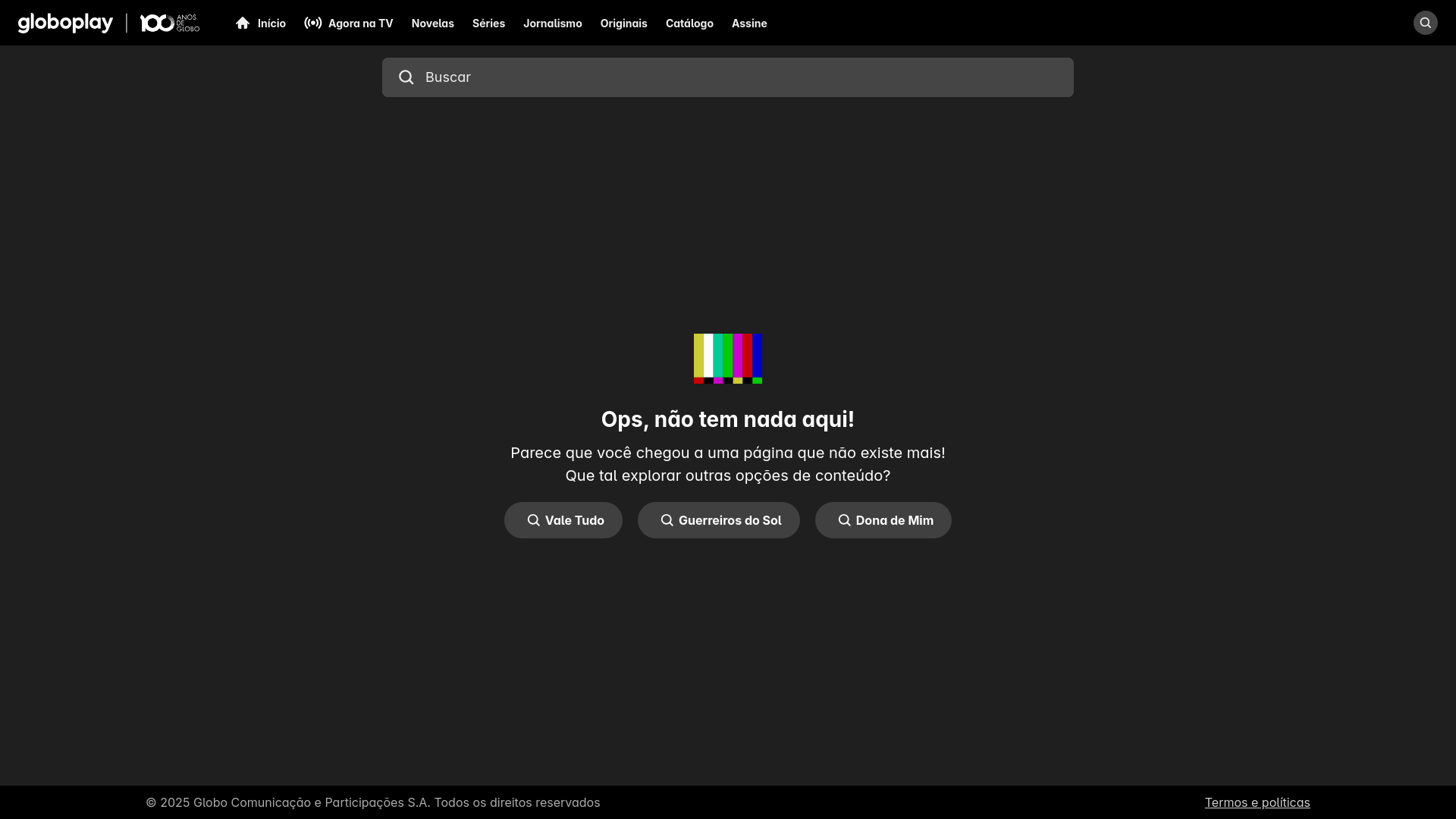 website screenshot of https://globoplay.globo.com/v/9010454