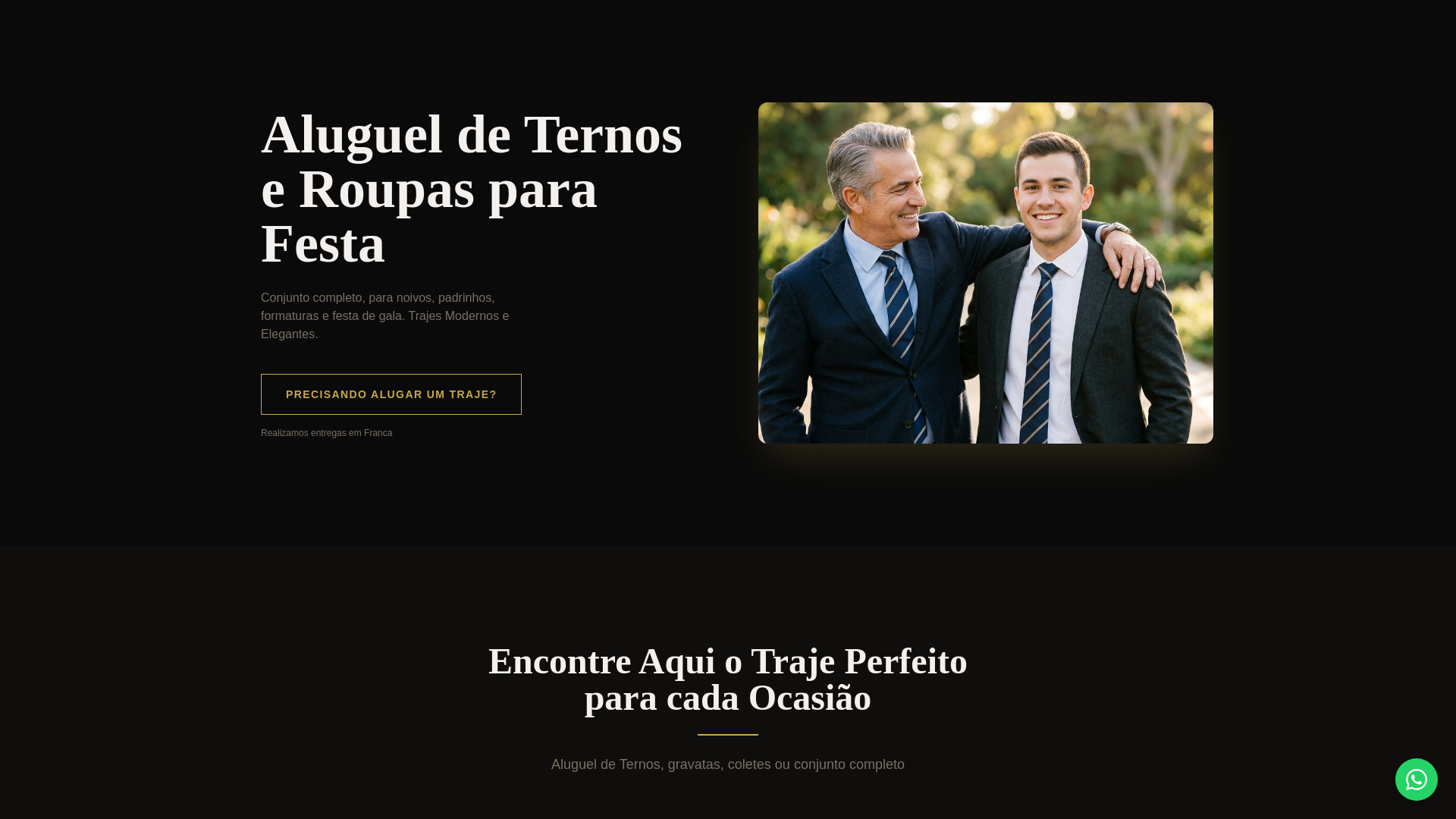 website screenshot of https://griffenoivosefesta.com.br