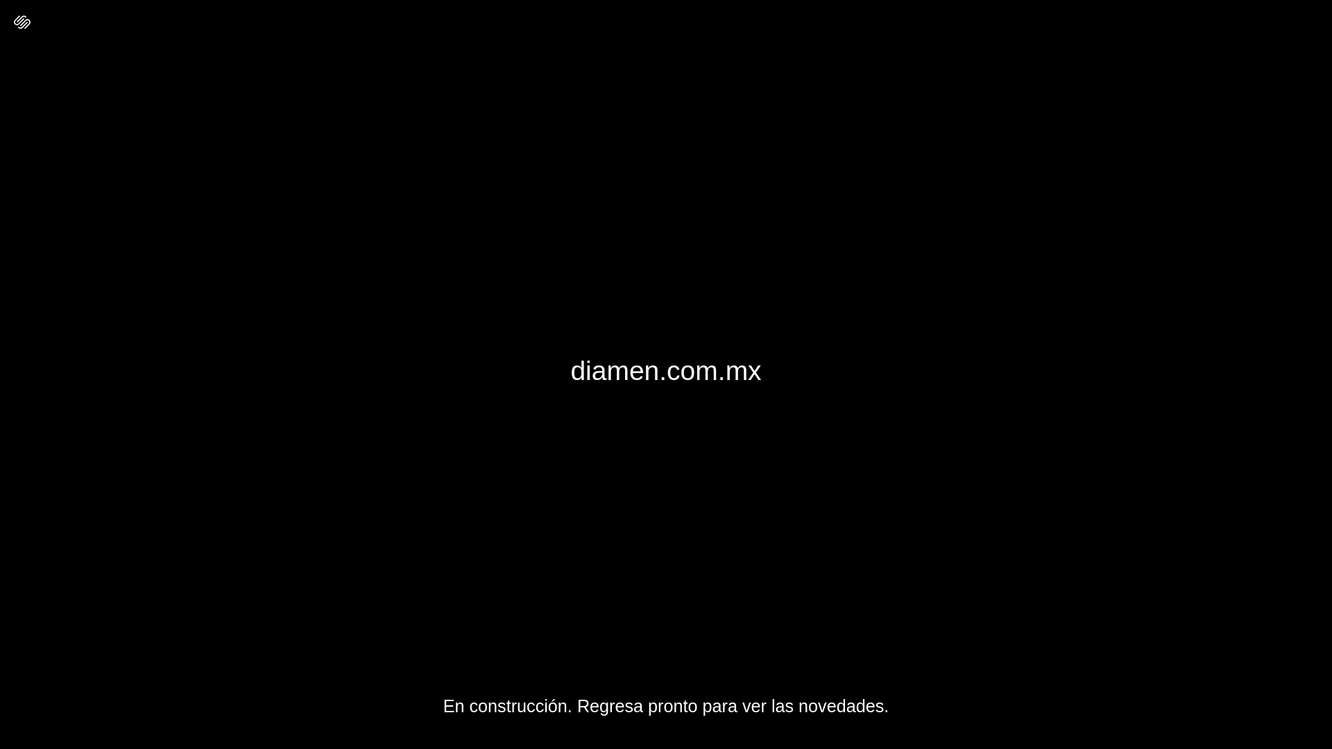 website screenshot of https://diamen.com.mx/