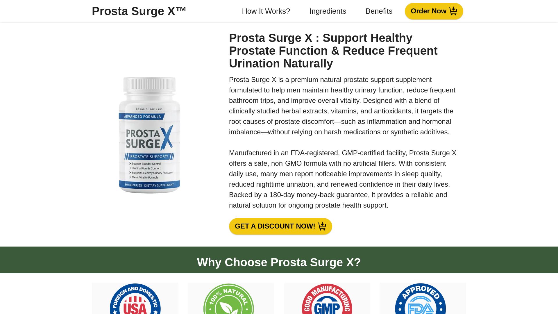 website screenshot of https://usa-prostasurgex.com/