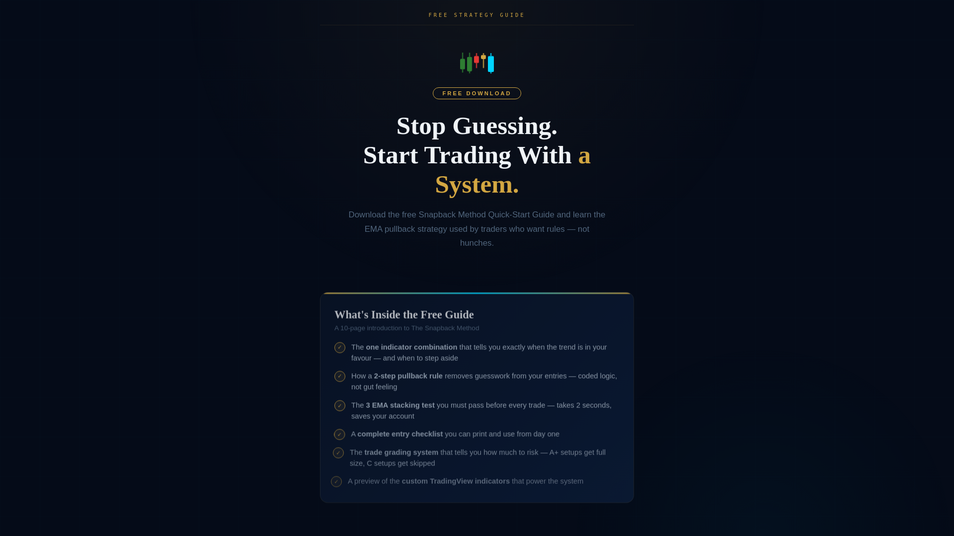 website screenshot of https://thesnapbackmethod.com/