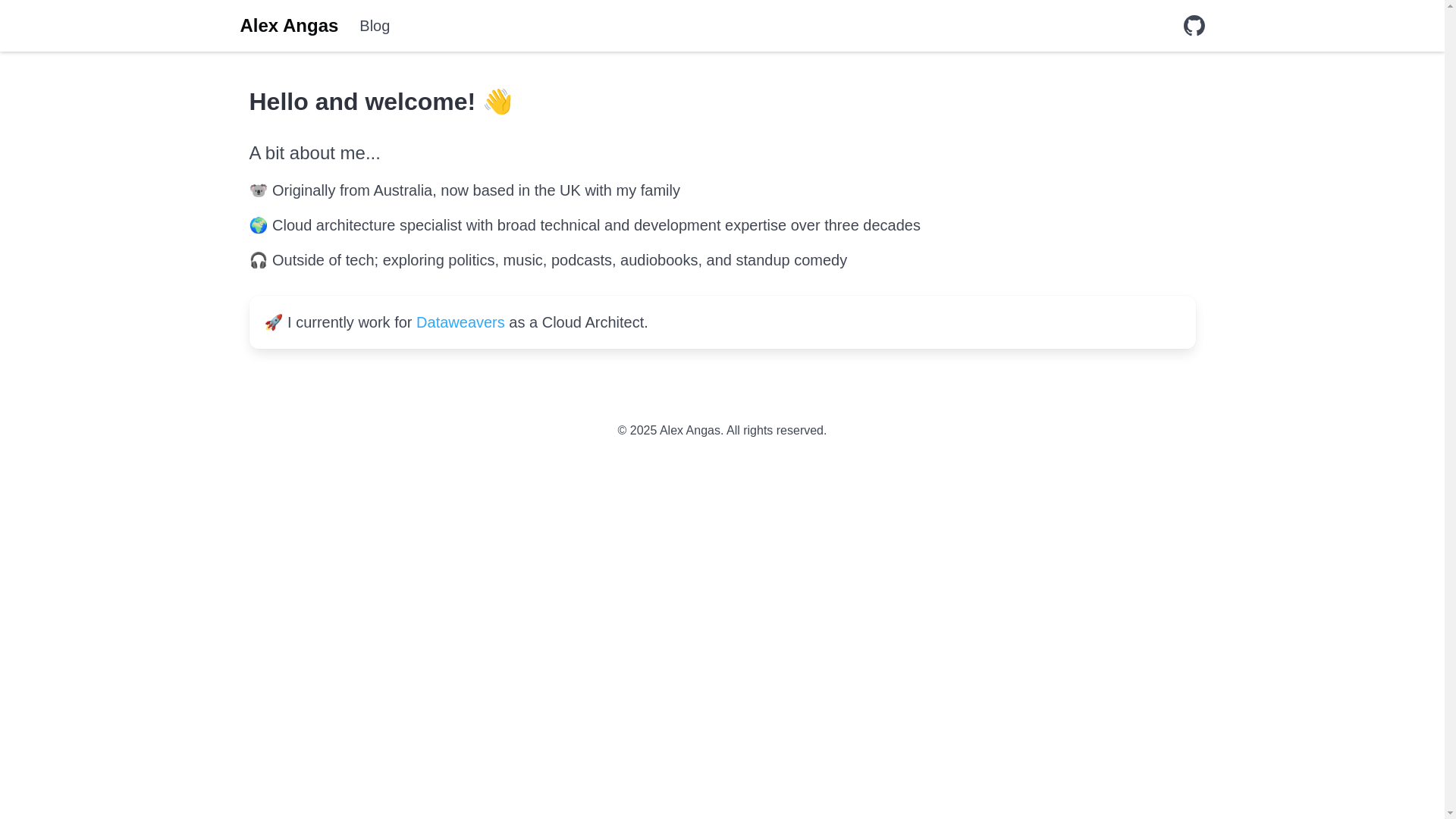 website screenshot of https://alexangas-web.pages.dev/