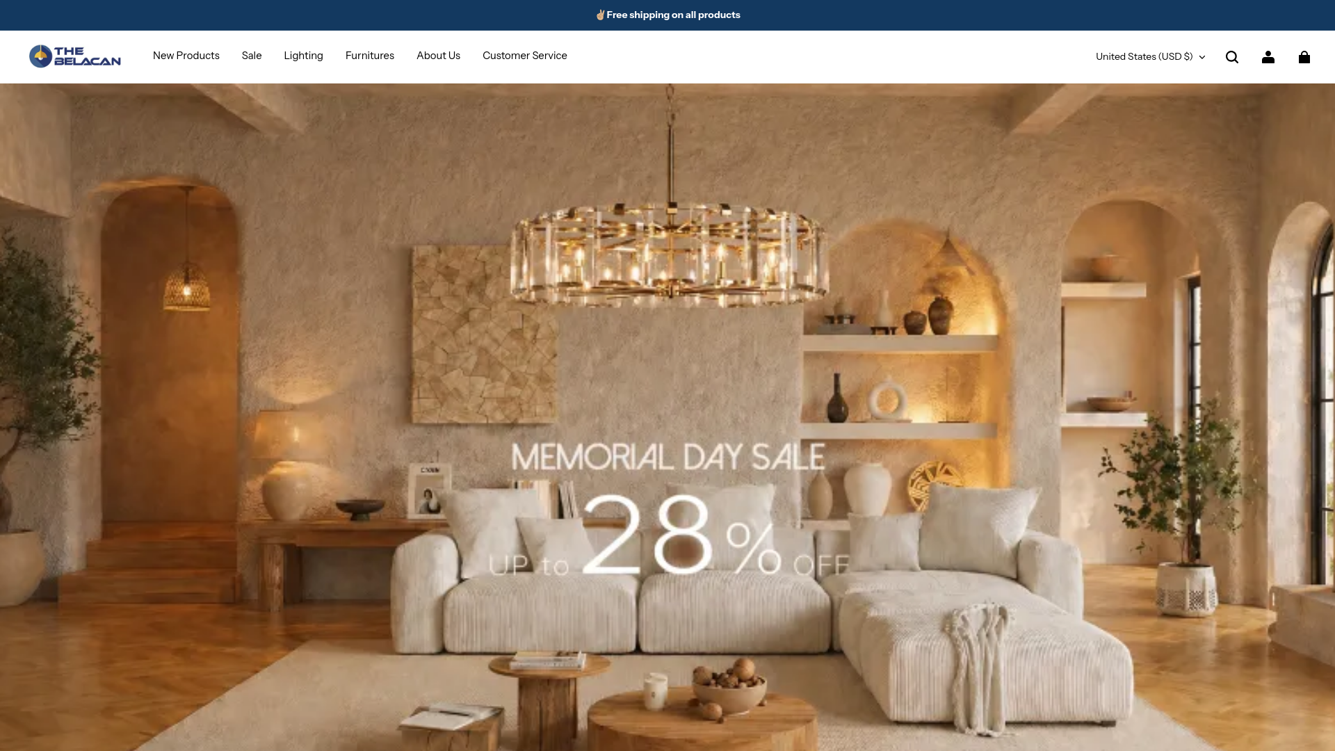 website screenshot of https://www.thebelacan.com