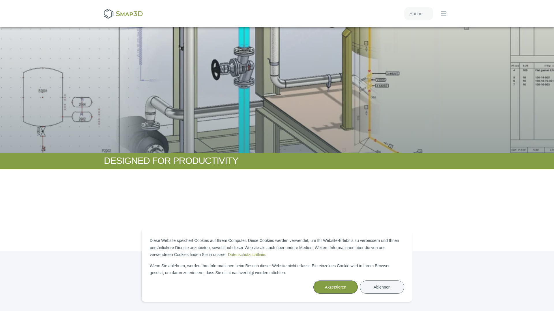 website screenshot of https://smap3d.com/