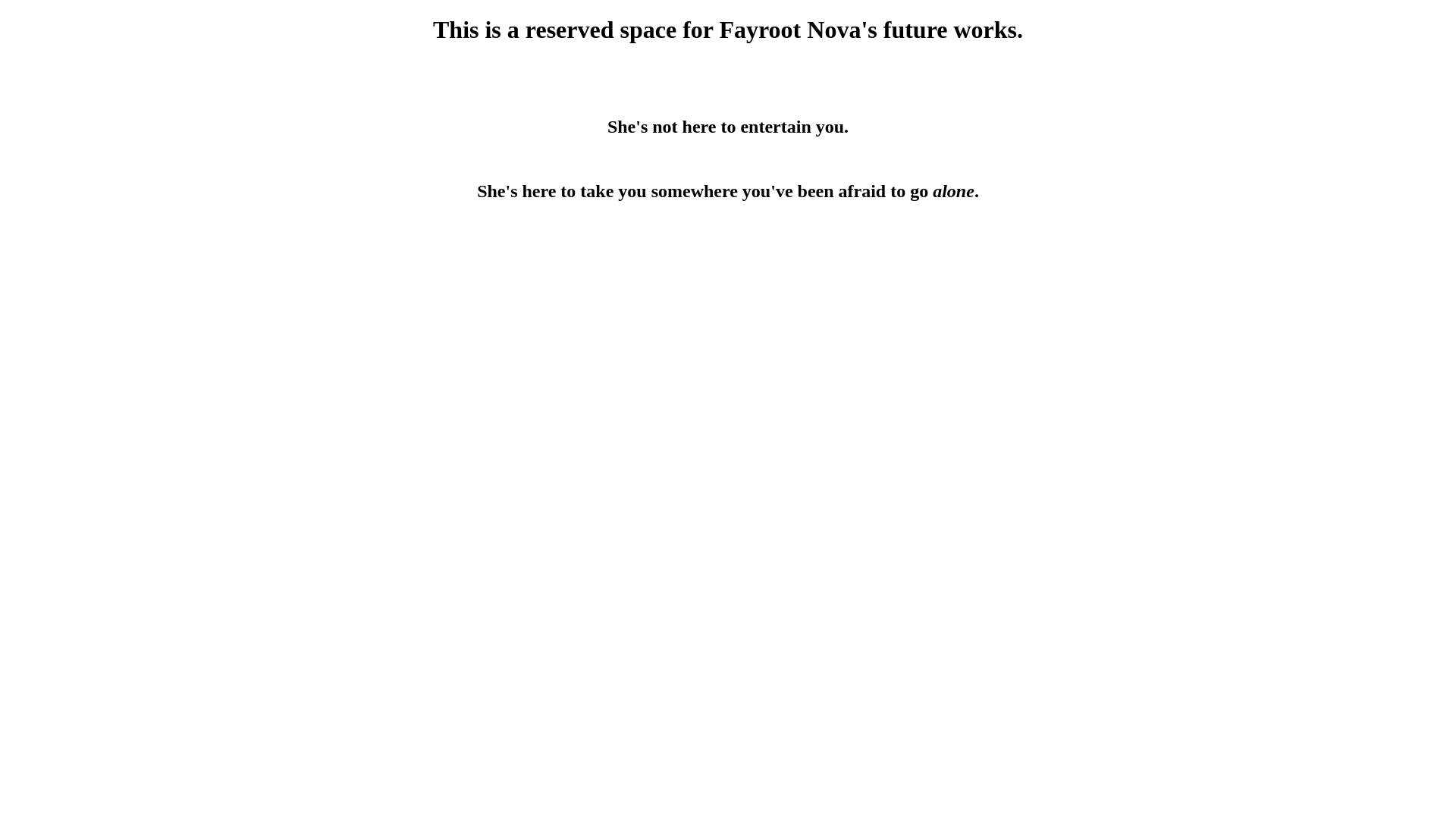 website screenshot of https://fayrootnova.com/