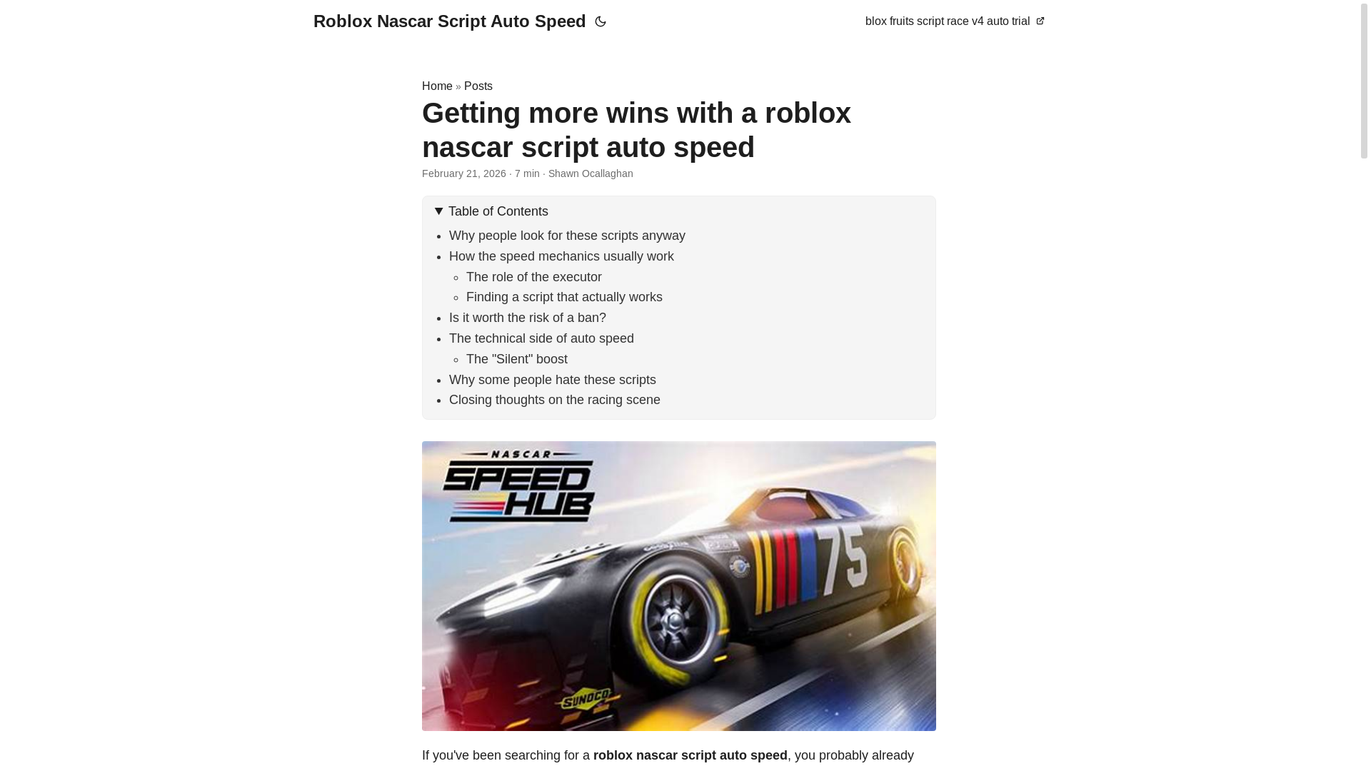 website screenshot of https://roblox-nascar-script-auto-speed.pages.dev/