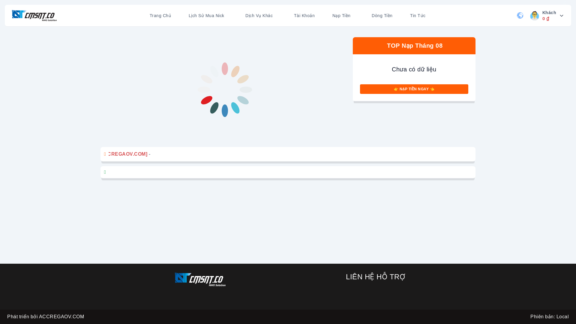 website screenshot of https://accregaov.com/