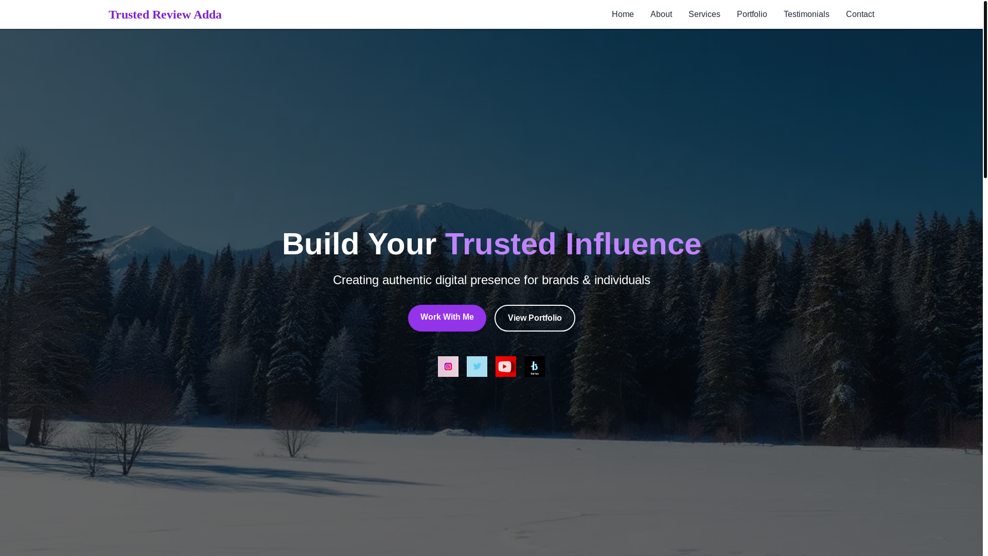 website screenshot of https://trusted-review-adda.pages.dev/