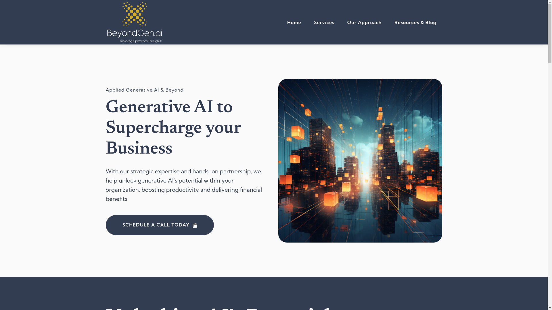 website screenshot of https://techbeyondgen.com/