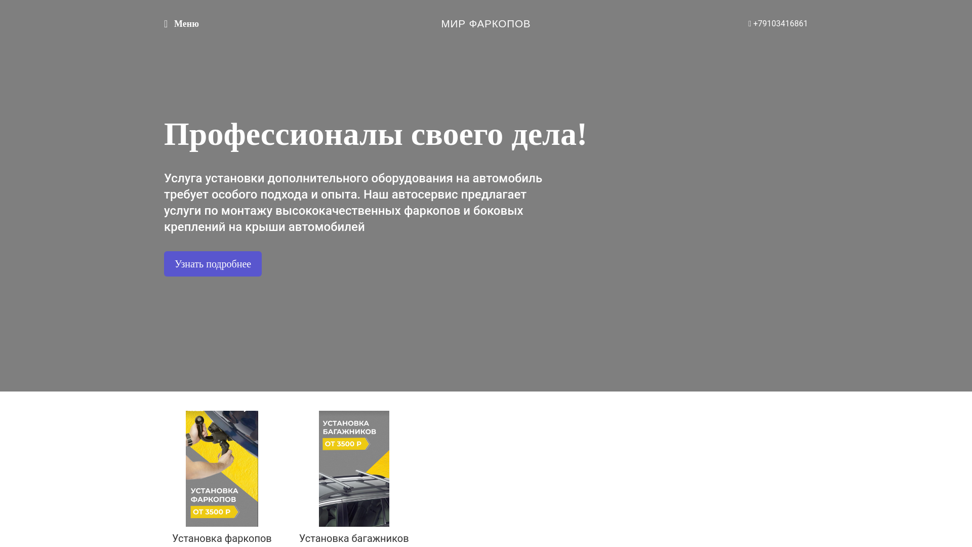 website screenshot of https://mirfarkopovvrn.ru/