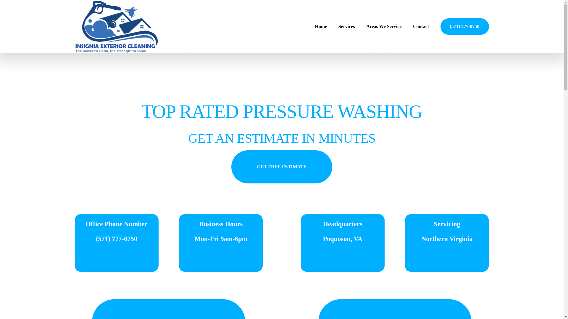 website screenshot of https://ivorysudspressurewashing.com/