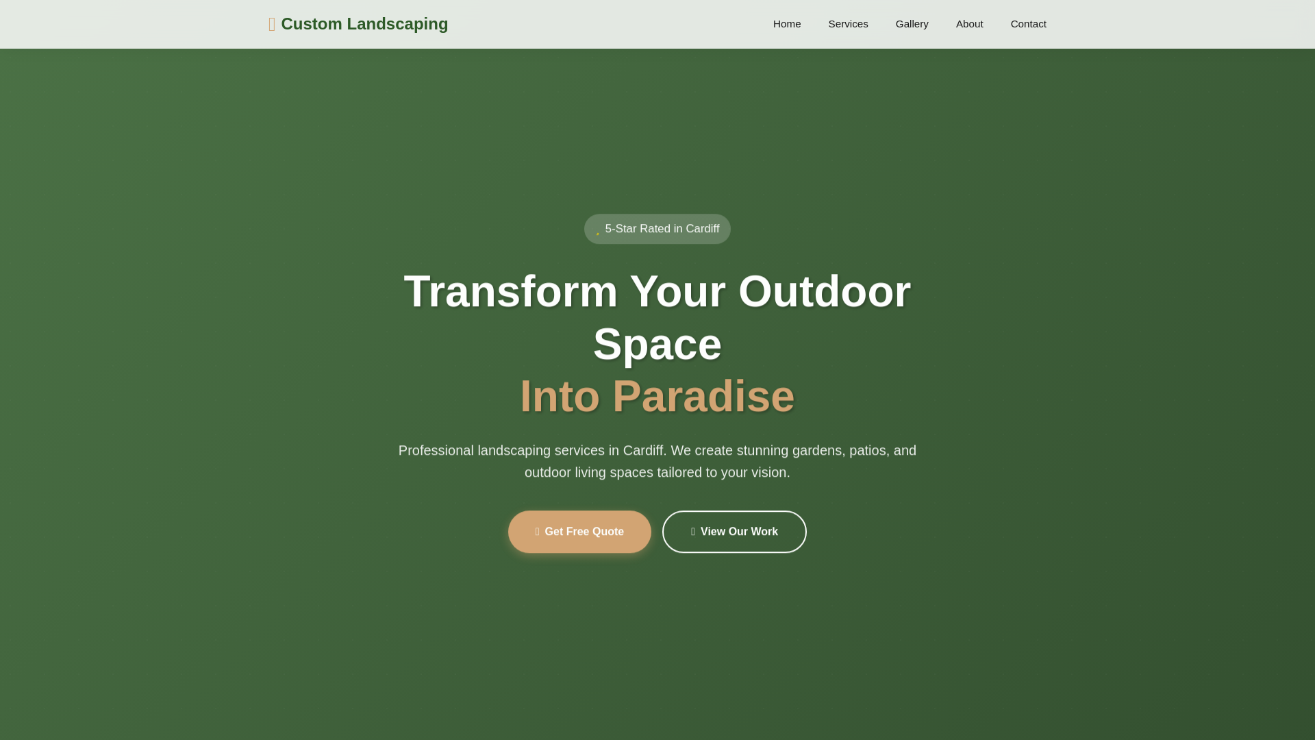 website screenshot of https://custom-landscaping-services.pages.dev/