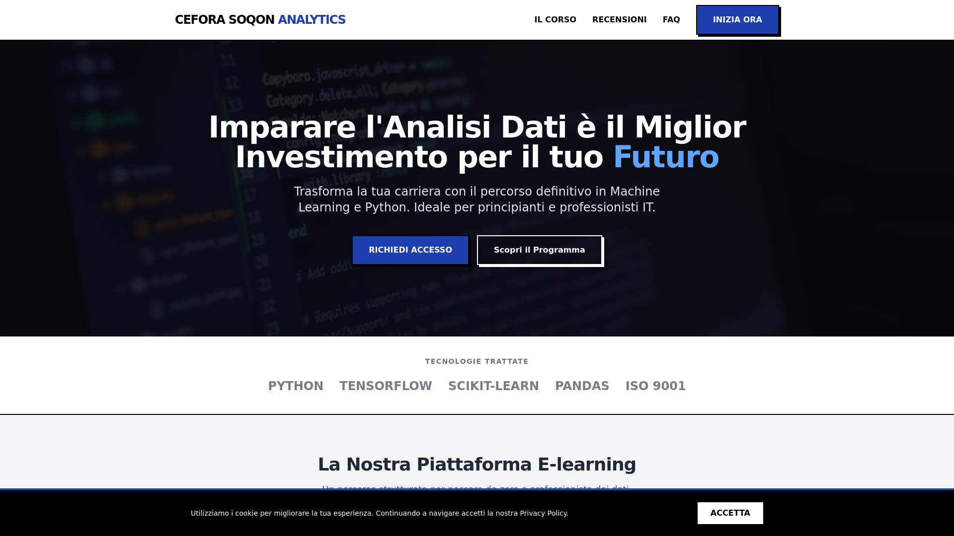 website screenshot of https://ceforasoqonanalytics.click/