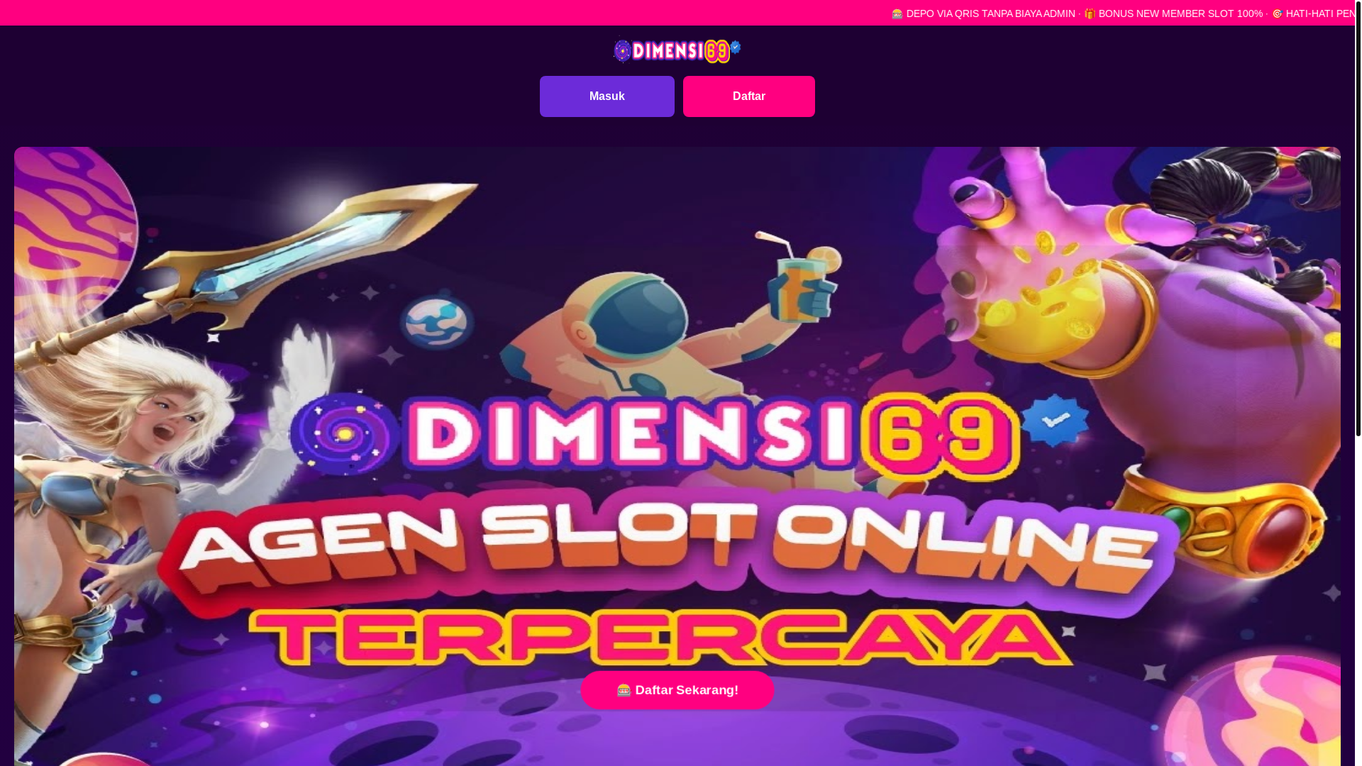 website screenshot of https://dimensiampsatuhati.pages.dev/