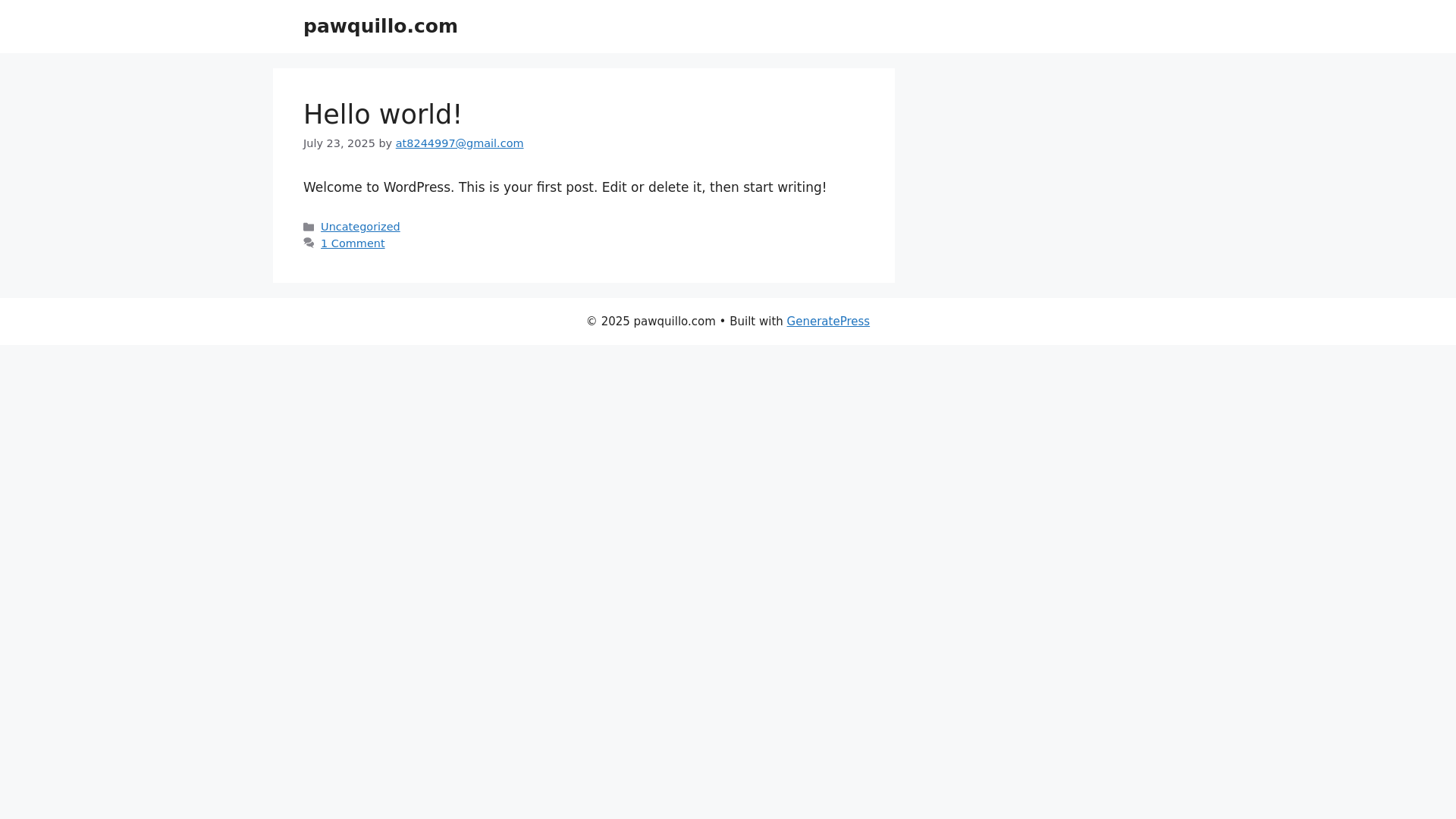 website screenshot of https://pawquillo.com/