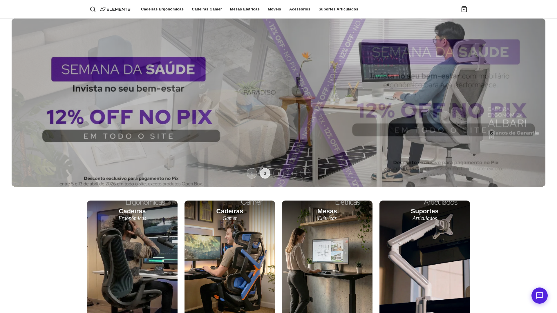 website screenshot of https://elernentiis.com