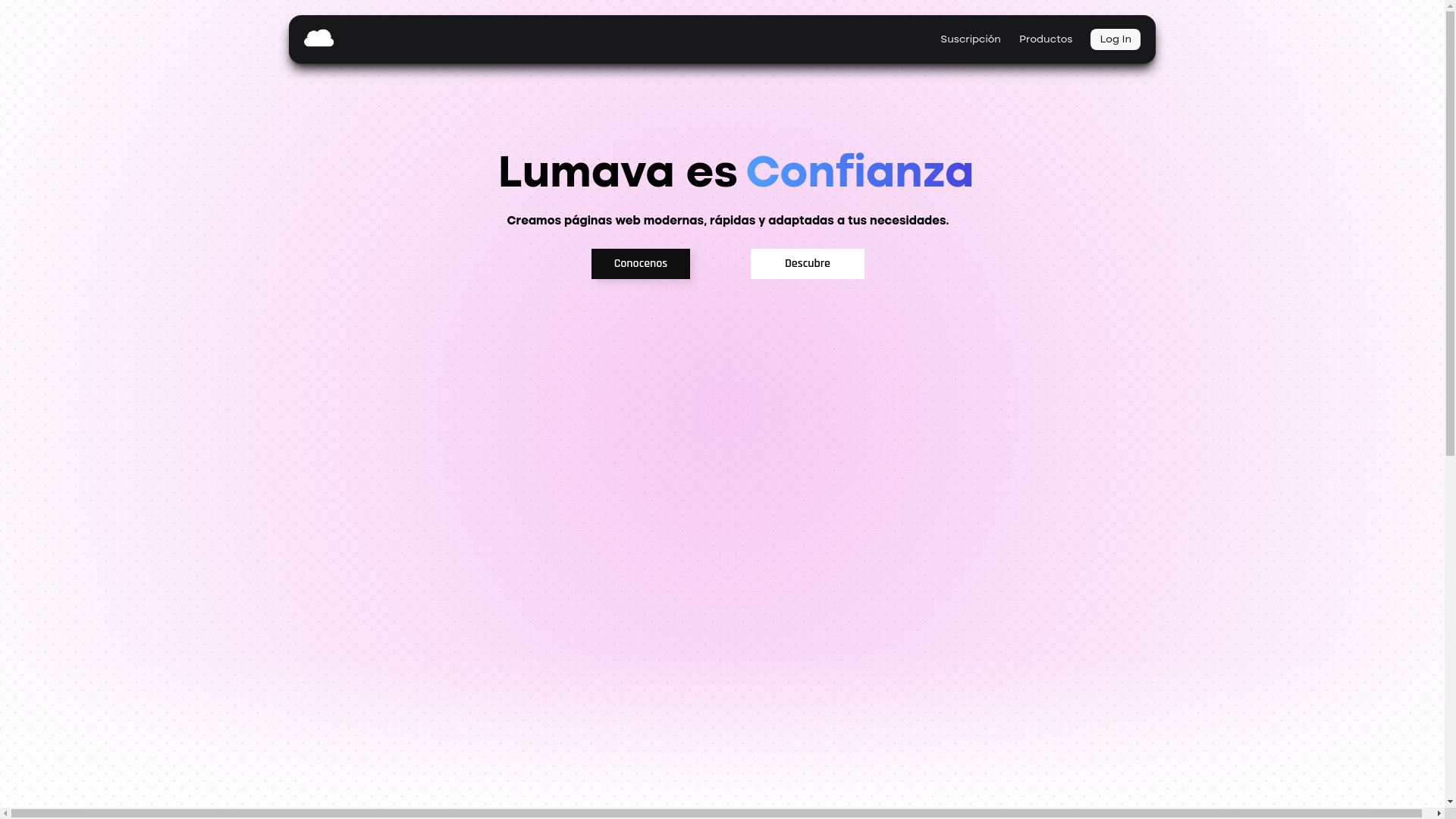 website screenshot of https://lumava-astro.pages.dev/