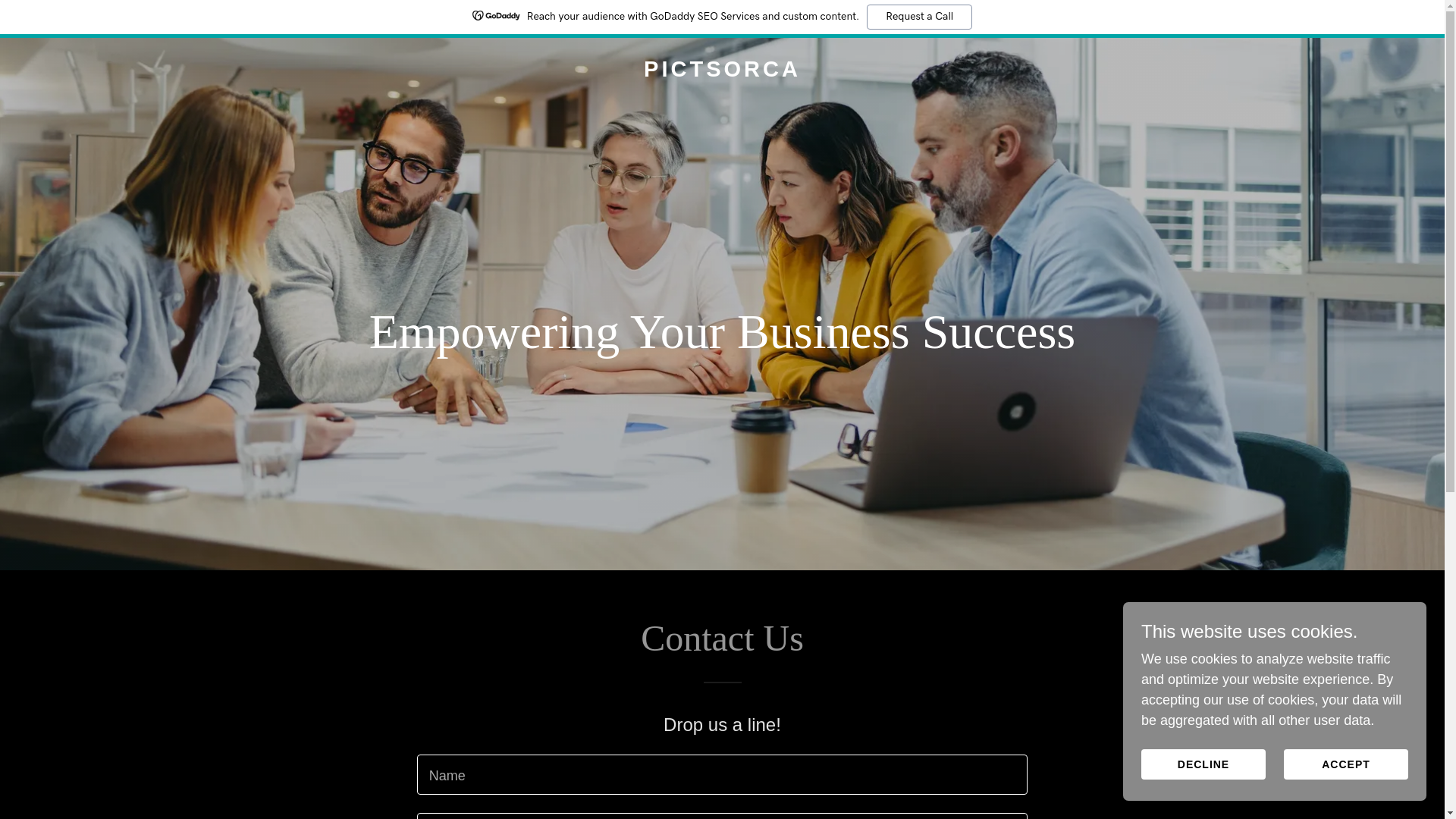 website screenshot of https://pictsorca.com/