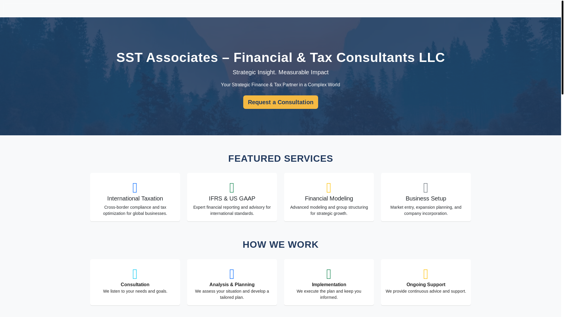 website screenshot of https://sstassociate-com.pages.dev/