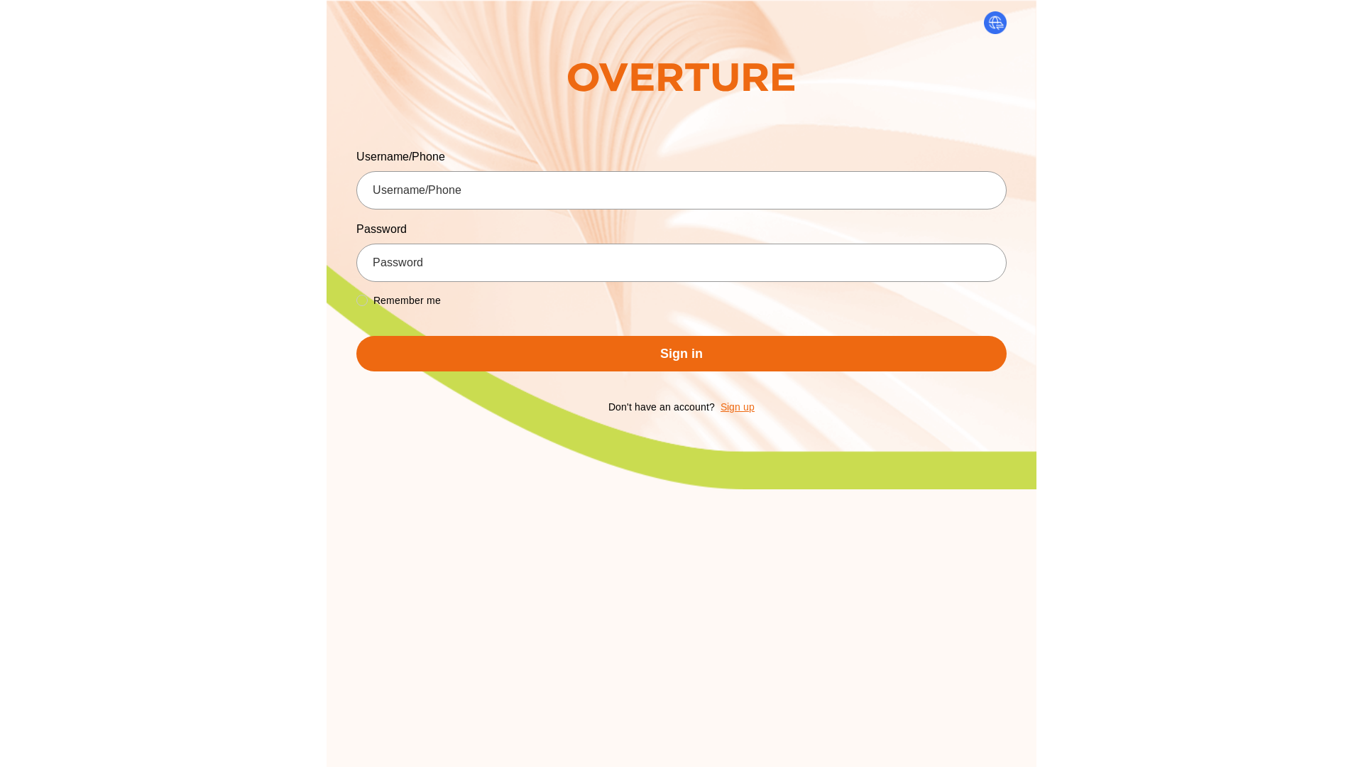 website screenshot of https://overturepromotionsppc.com/