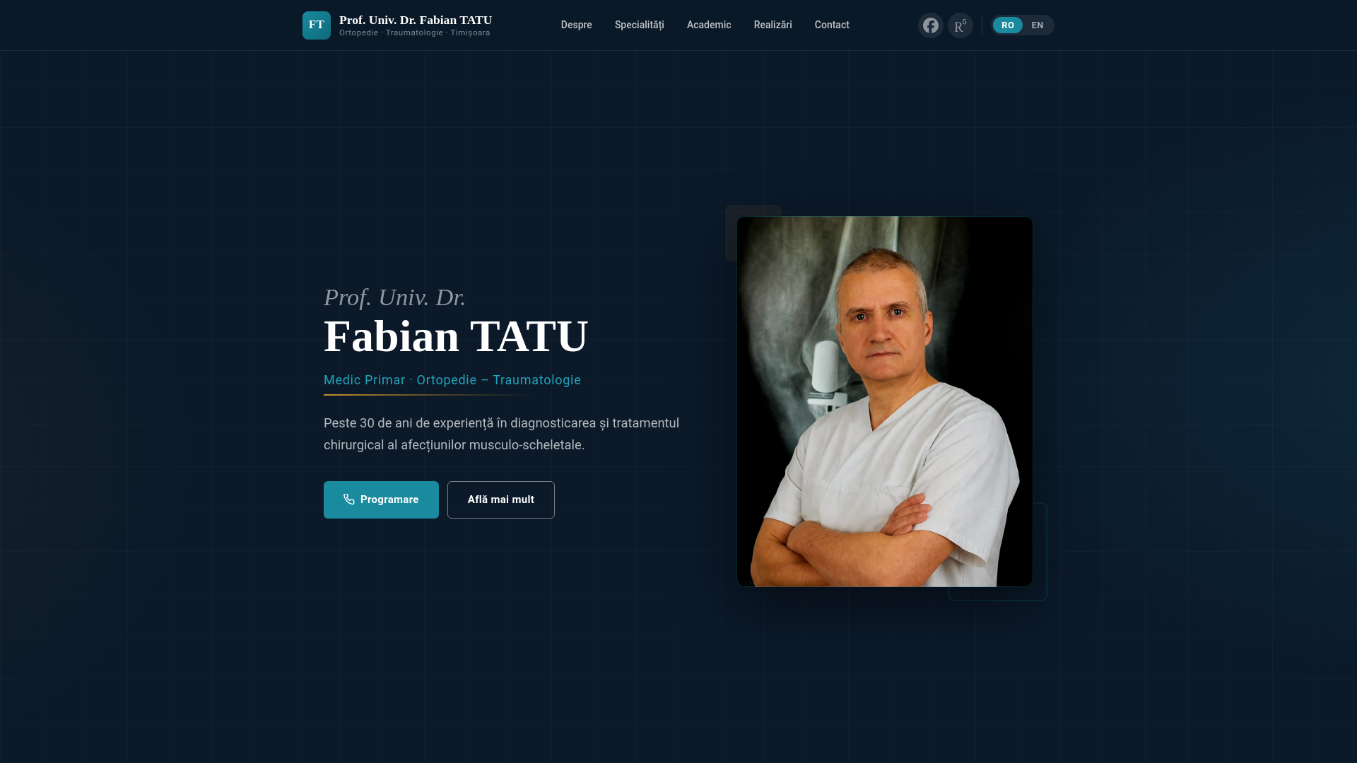 website screenshot of https://fabian-tatu-website.pages.dev/