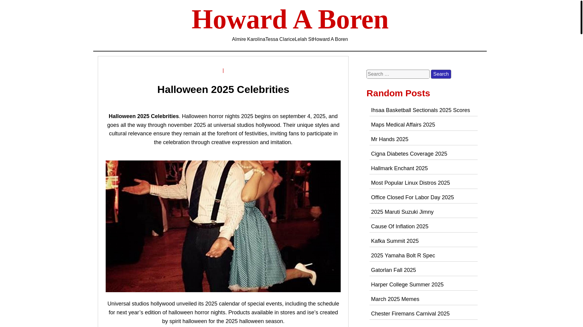 website screenshot of https://howardaborenl.pages.dev/