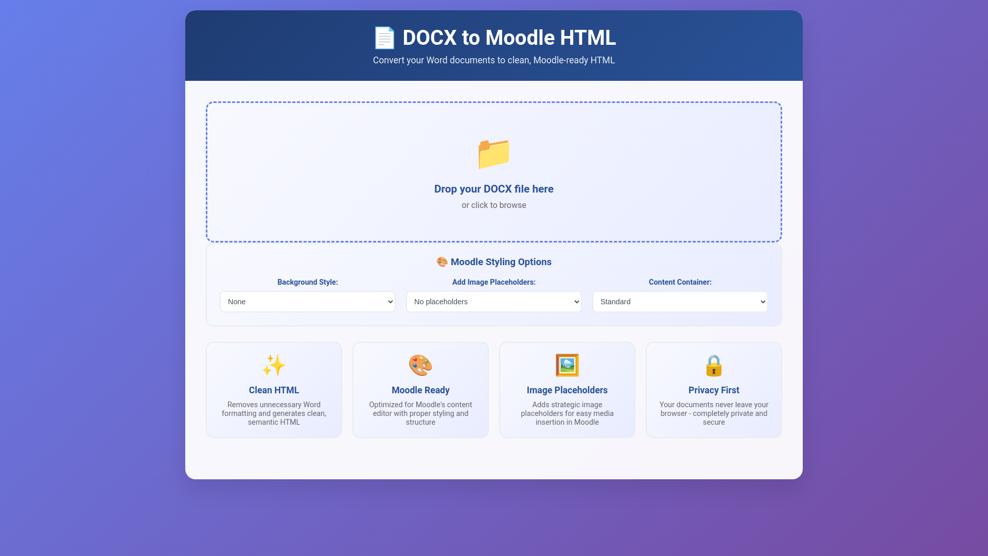 website screenshot of https://jacz-moodle-converter.pages.dev/