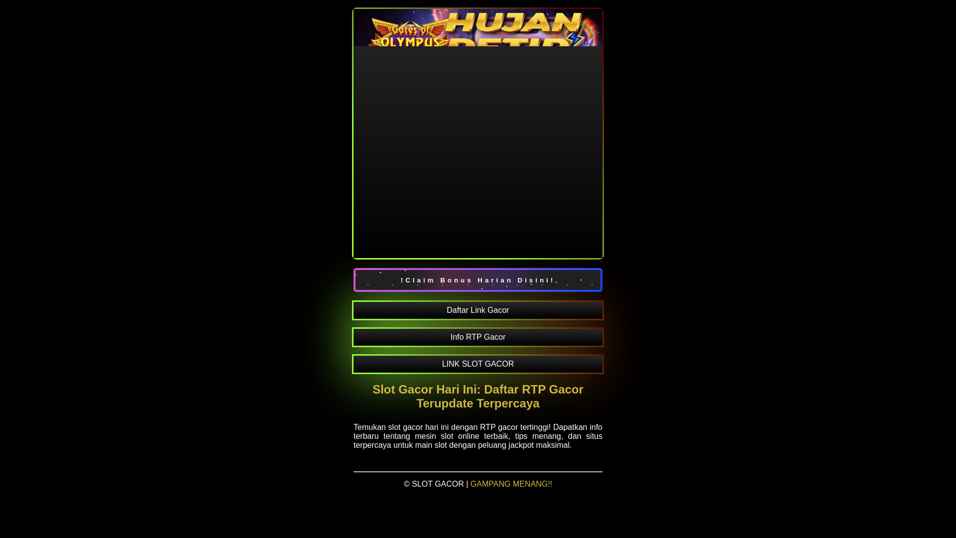 website screenshot of https://gacor-parah303.pages.dev/