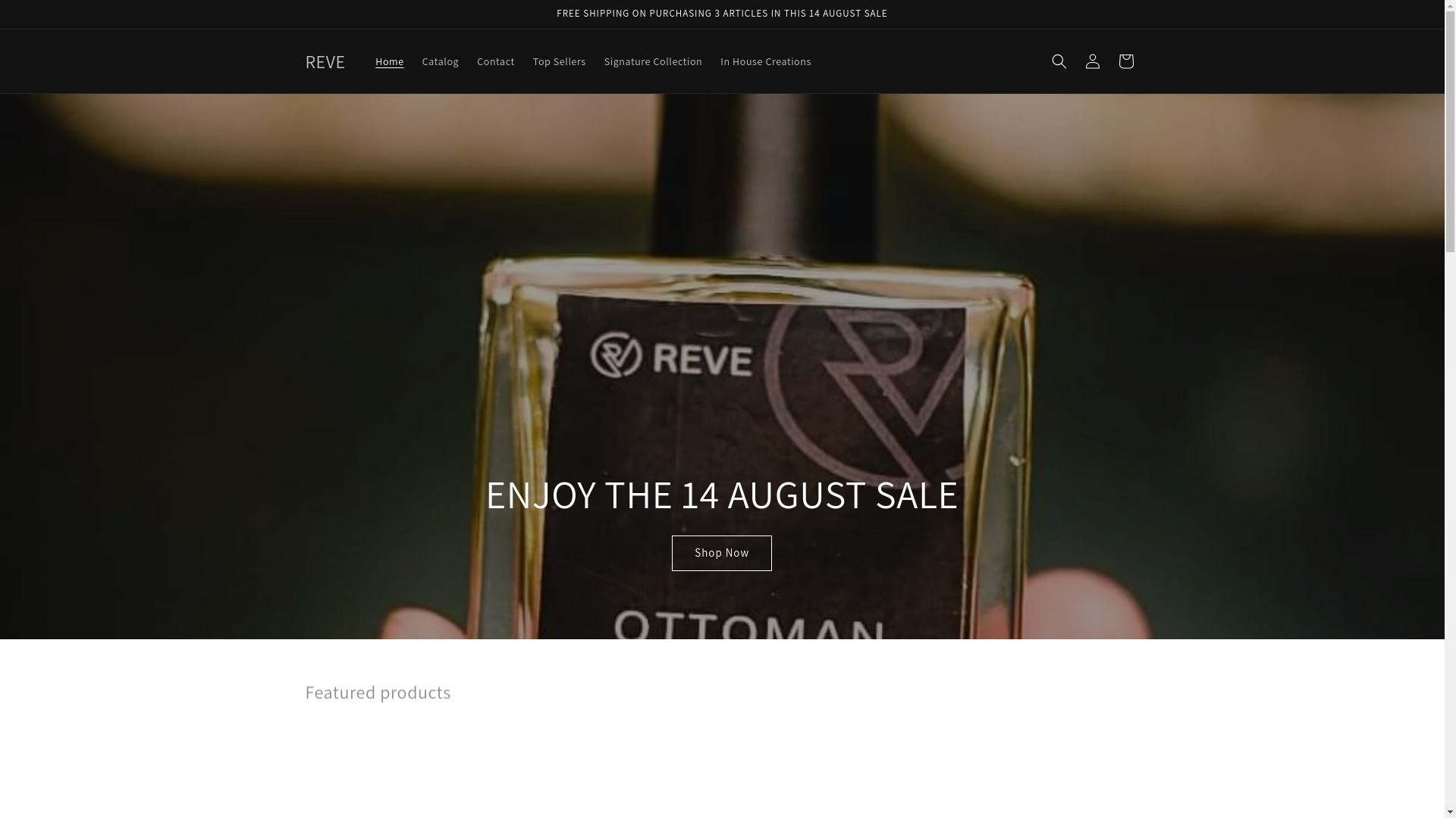 website screenshot of https://shopreve.pk/