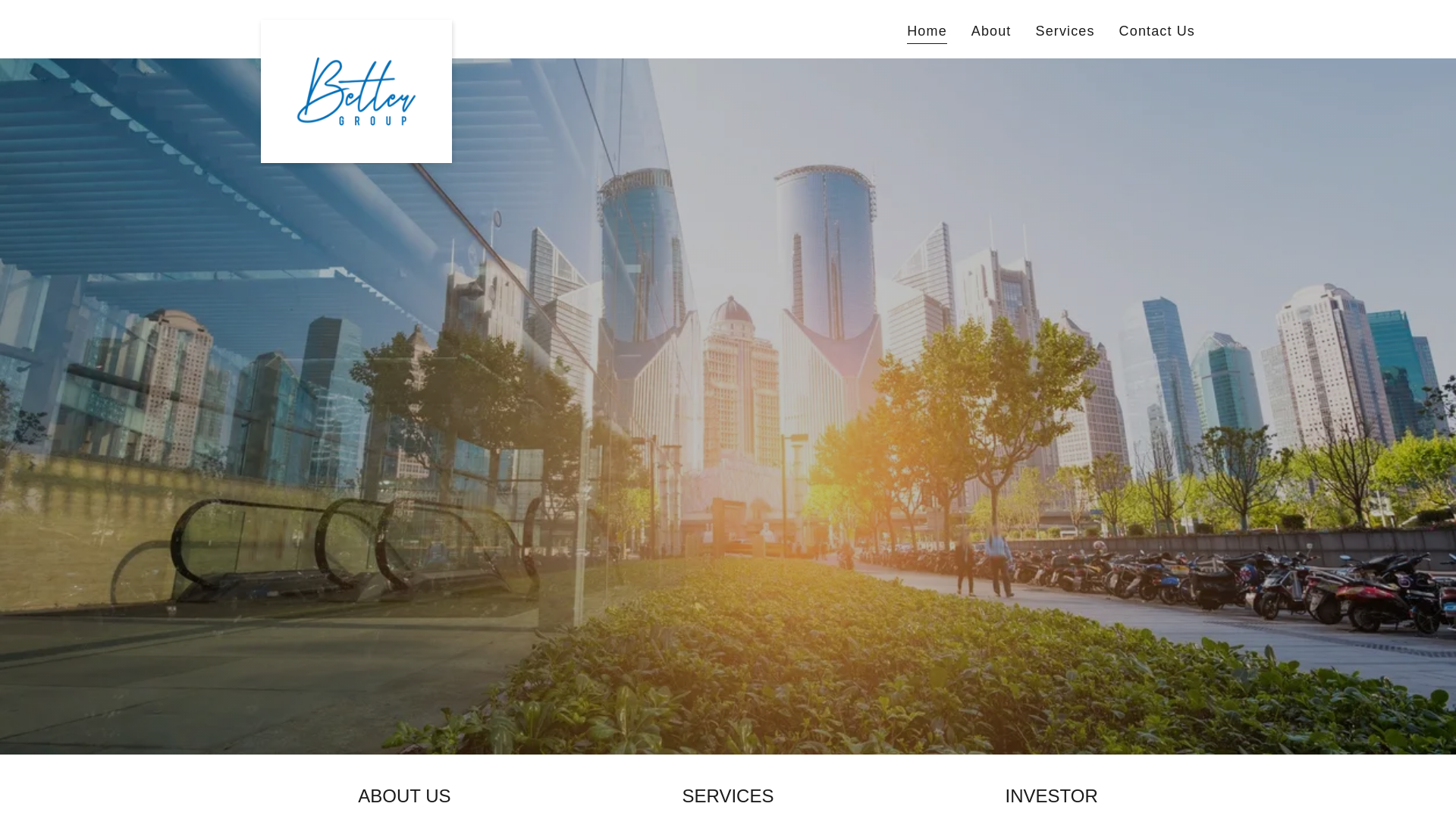 website screenshot of https://better-group.solutions/