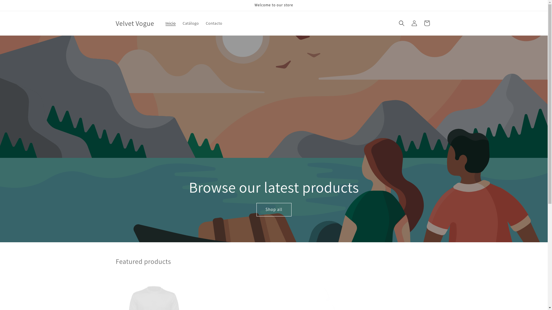 website screenshot of https://veelveetvoguee.store/