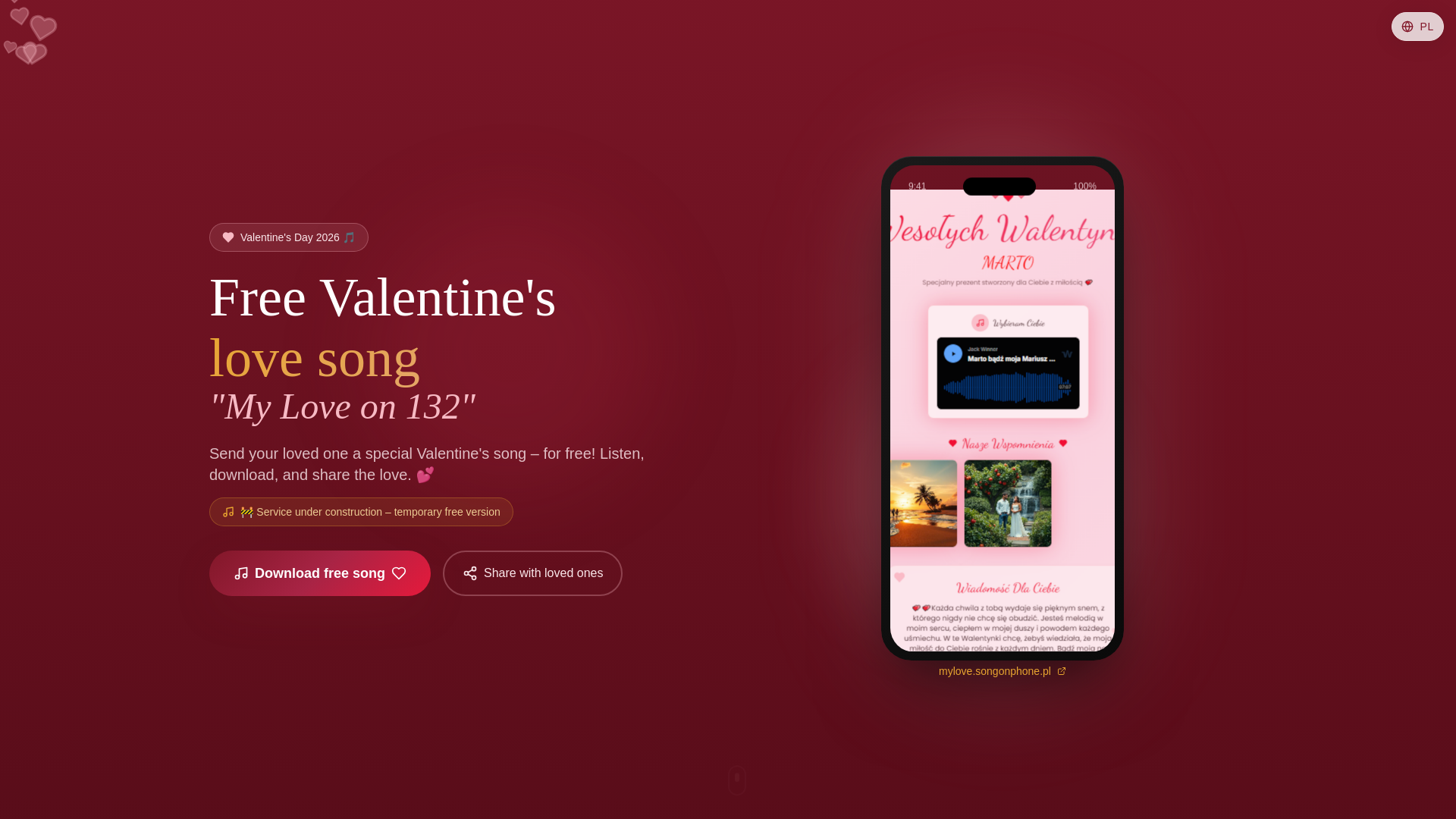 website screenshot of https://songonphone.store/