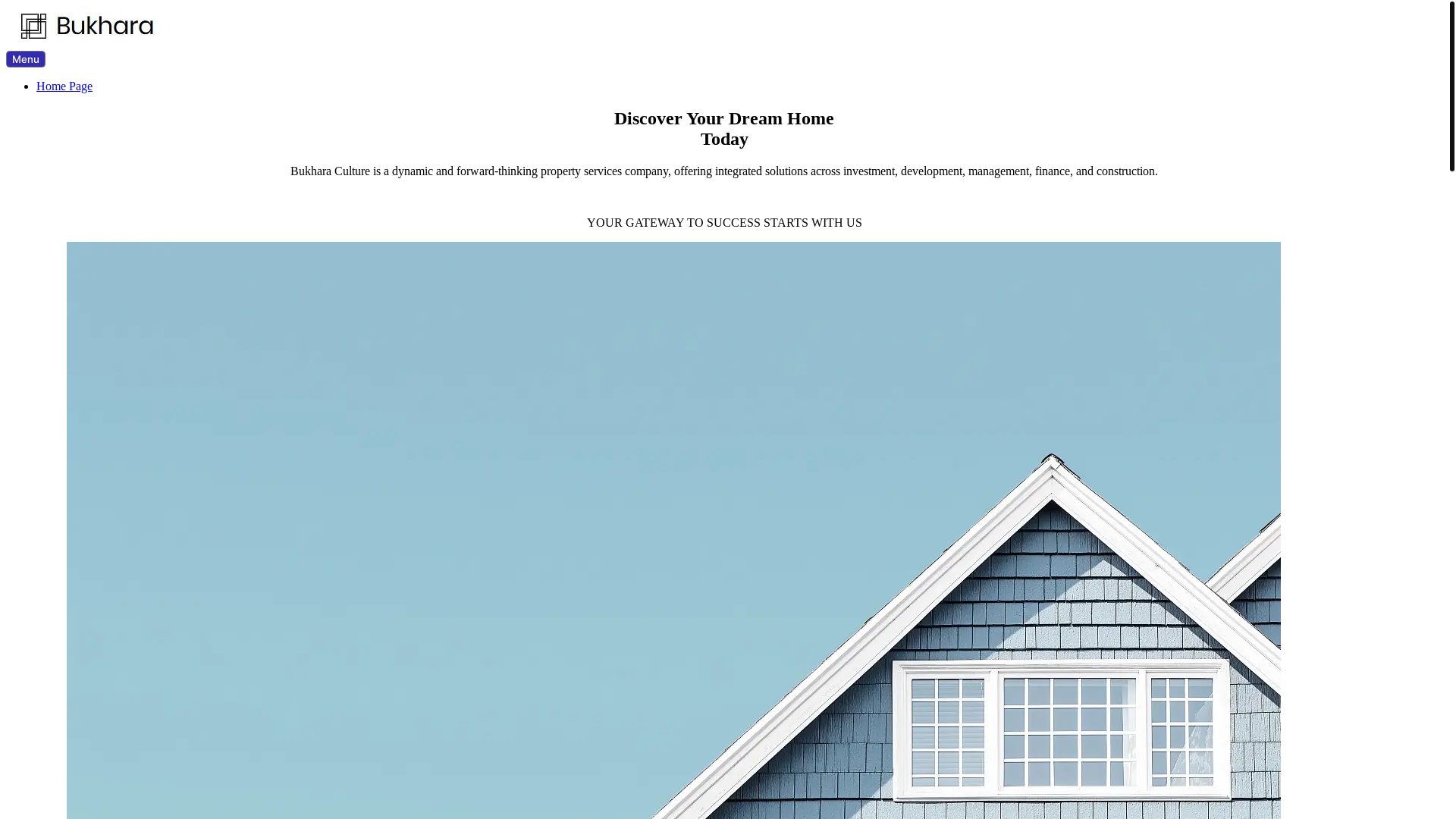 website screenshot of https://bukhara.uk/