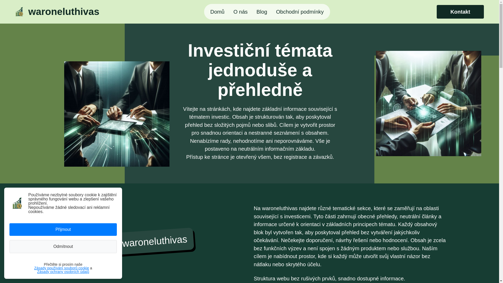 website screenshot of https://waroneluthivas.com/