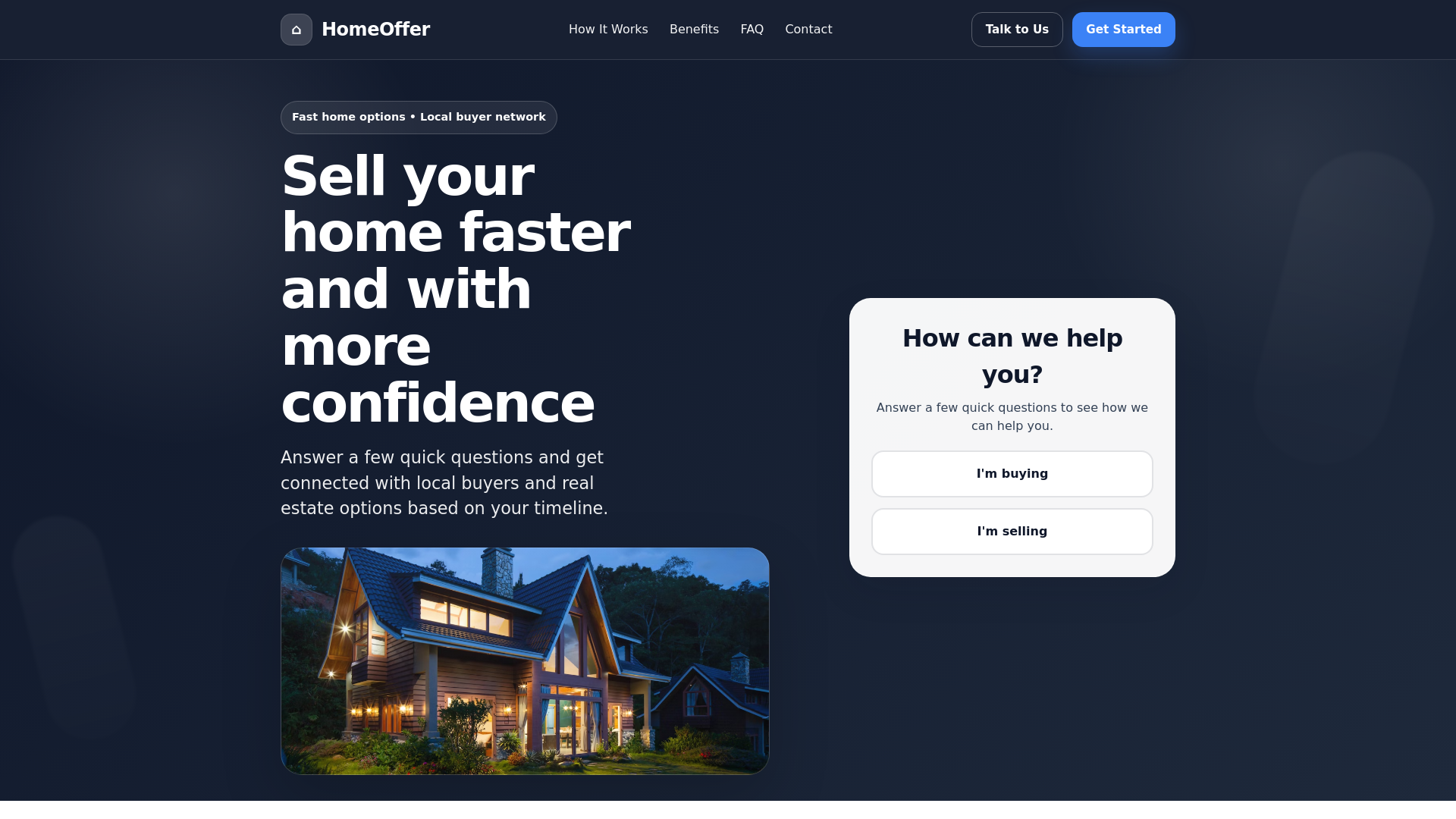 website screenshot of https://bellmountrealty.com/