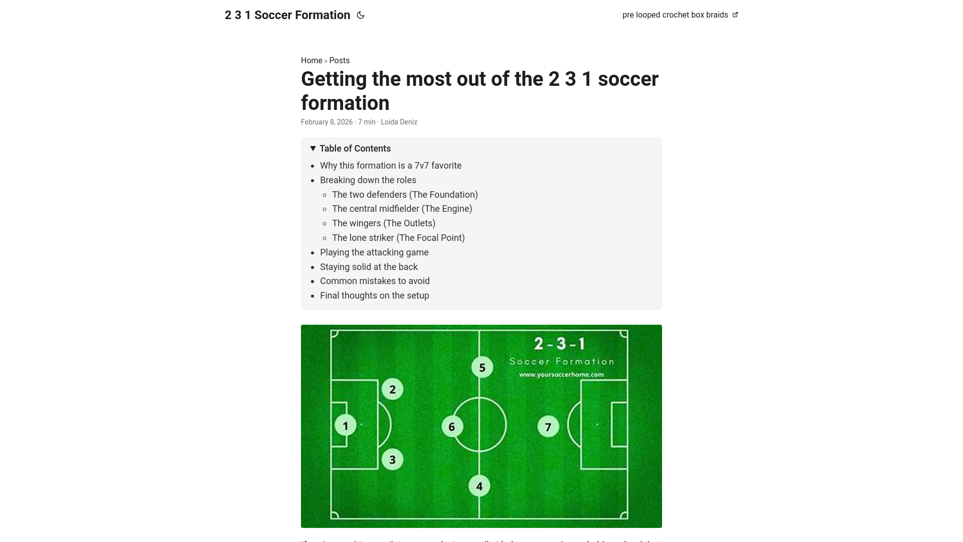 website screenshot of https://2-3-1-soccer-formation.pages.dev/