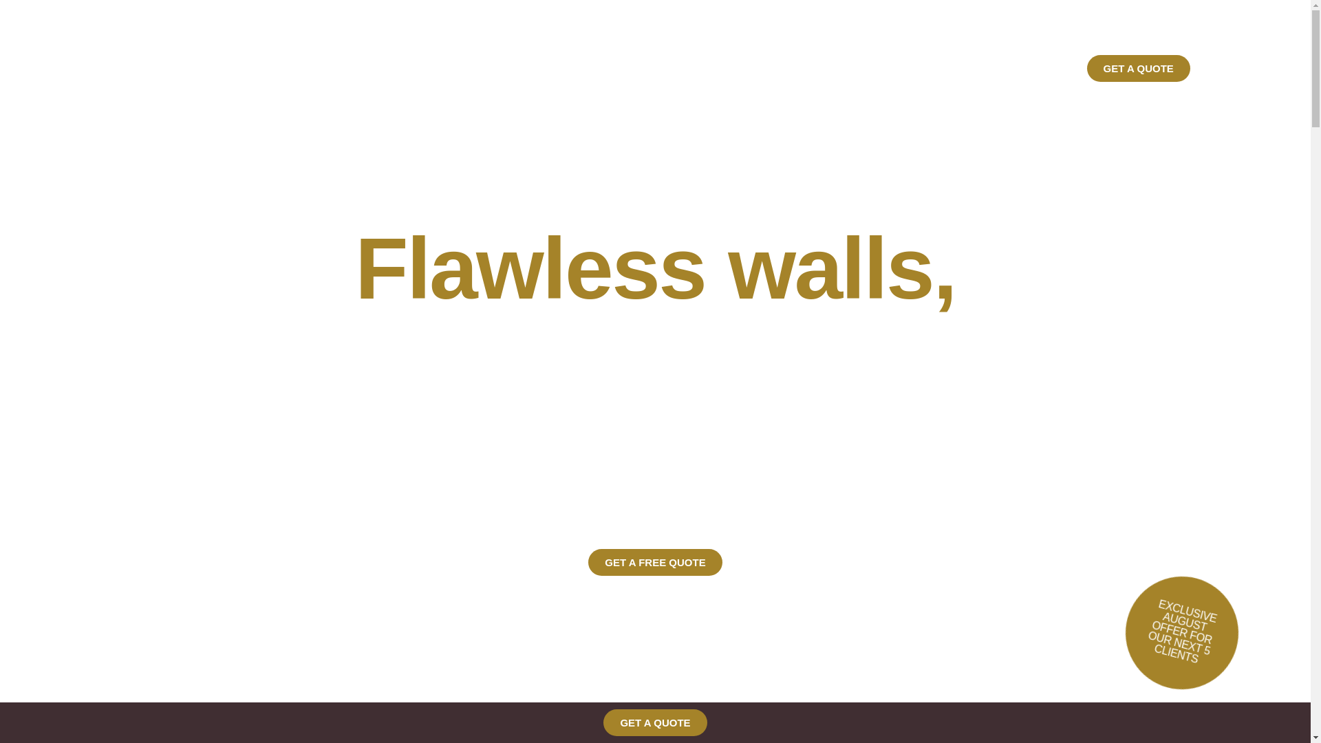 website screenshot of https://brookmanplastering.co.uk/