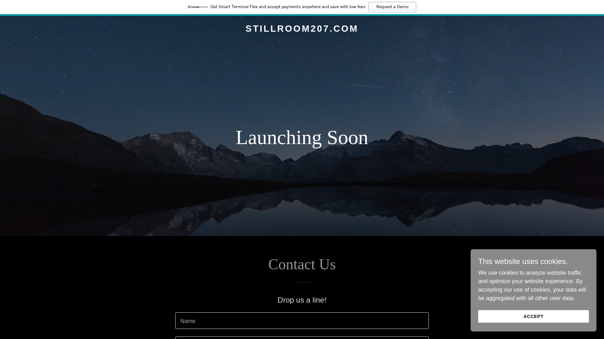 website screenshot of https://stillroom207.com/
