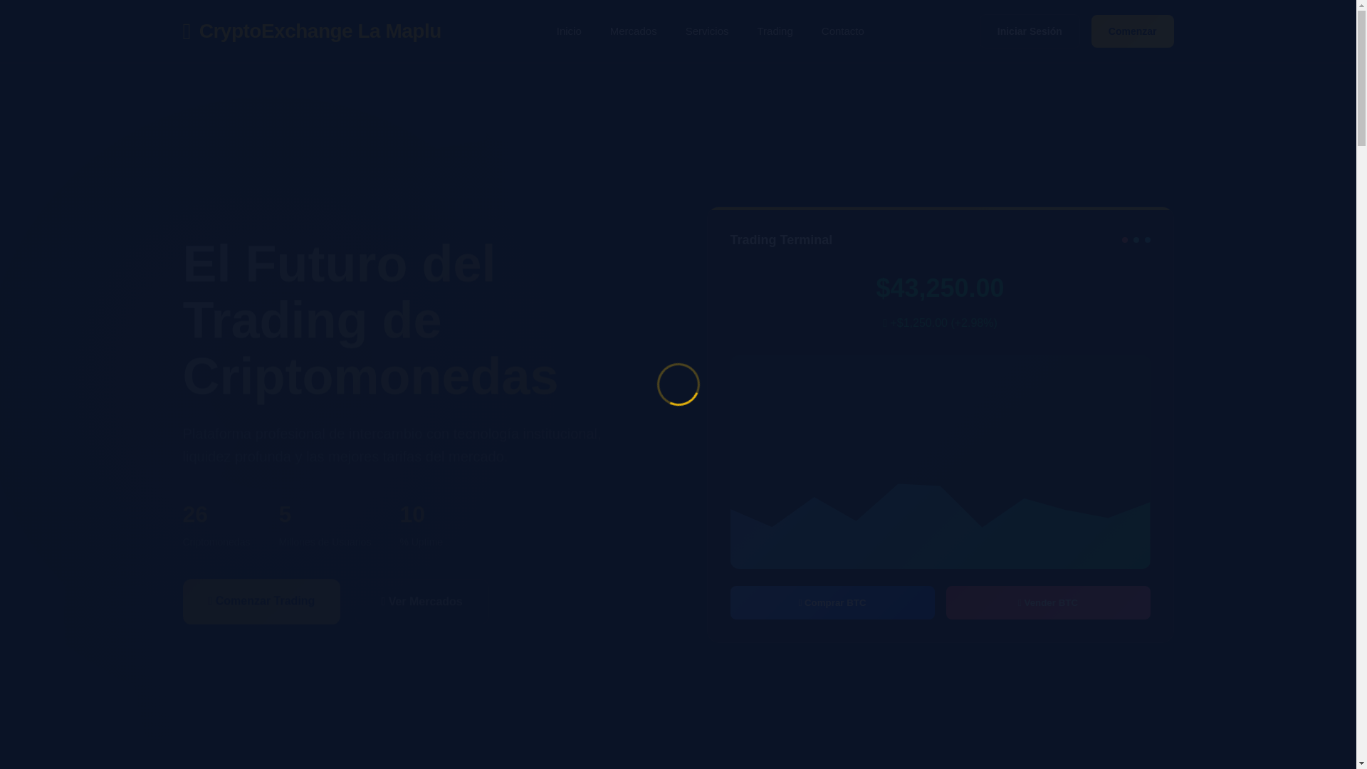 website screenshot of https://criptoexchange-lamaplu.pages.dev/