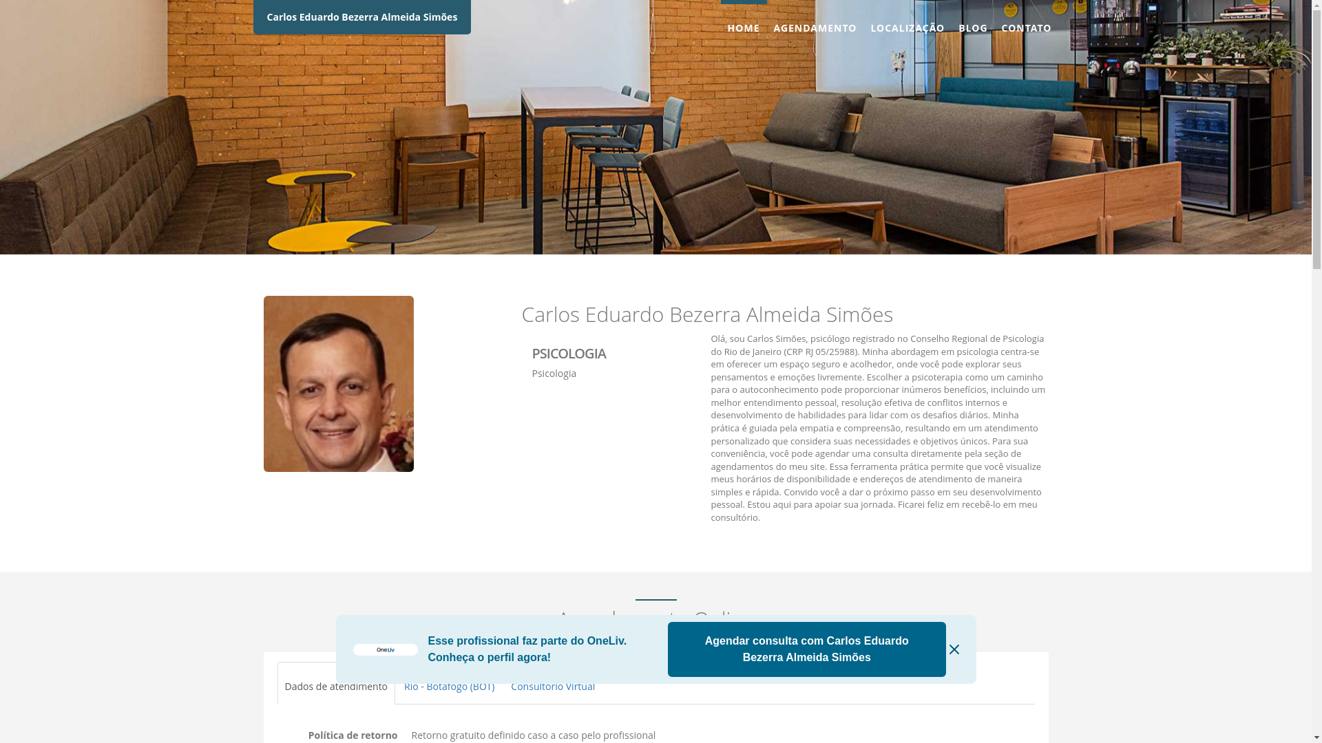 website screenshot of https://terapiaecuidado.com.br/