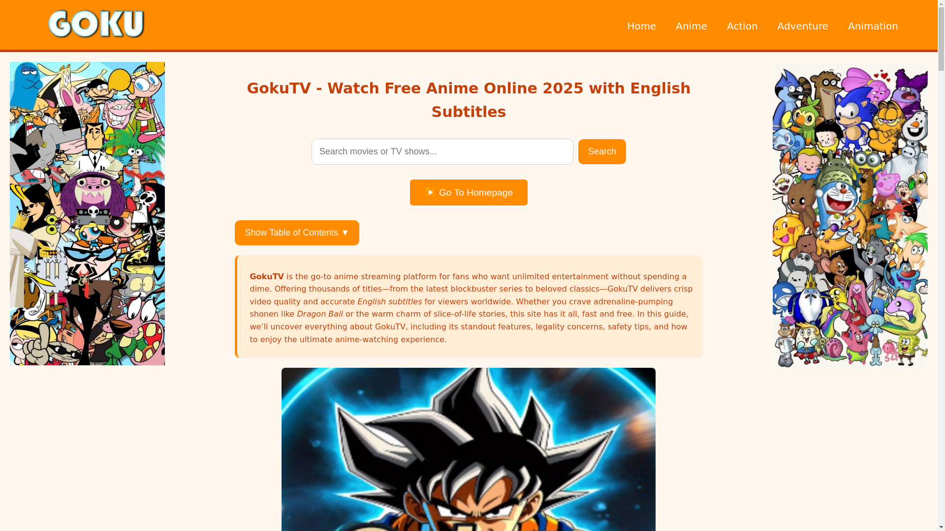 website screenshot of https://gokutvs-sa-com.pages.dev/