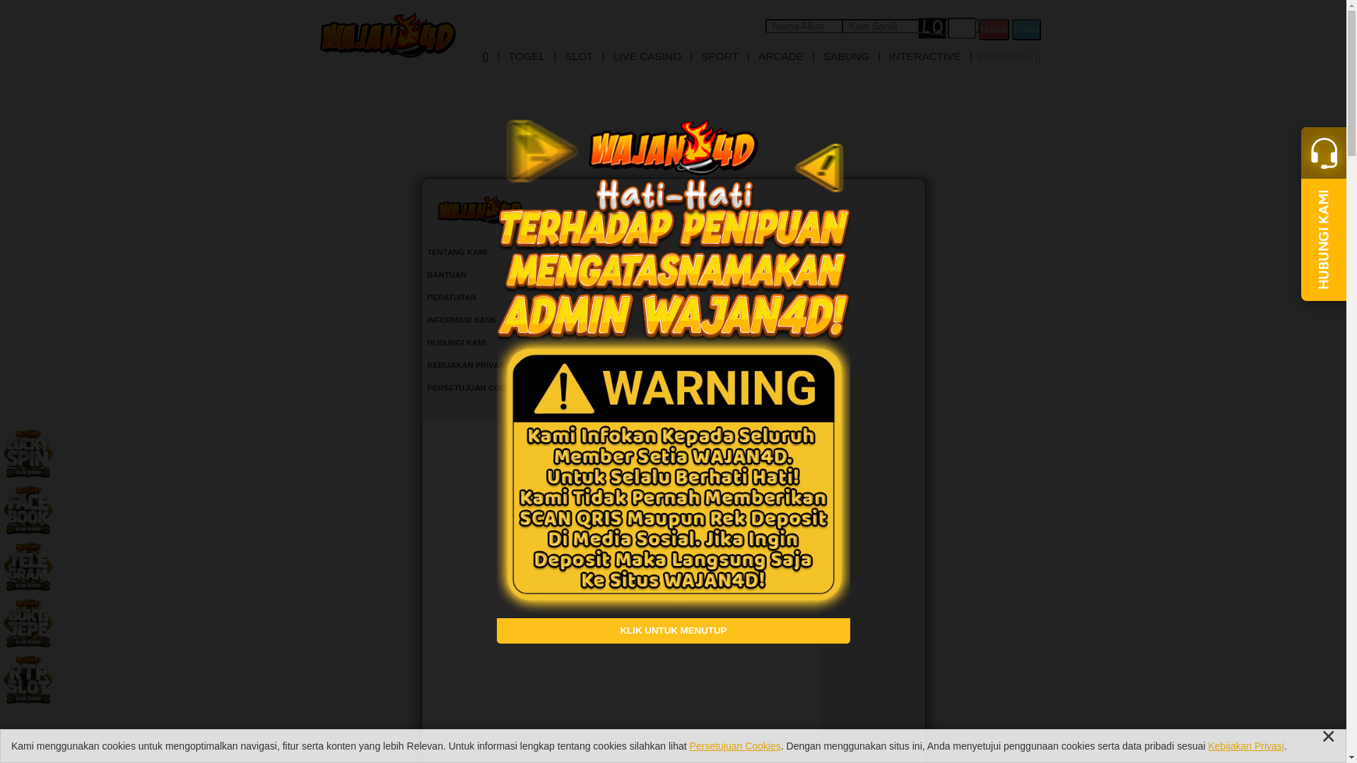 website screenshot of https://harapwajan.xyz/
