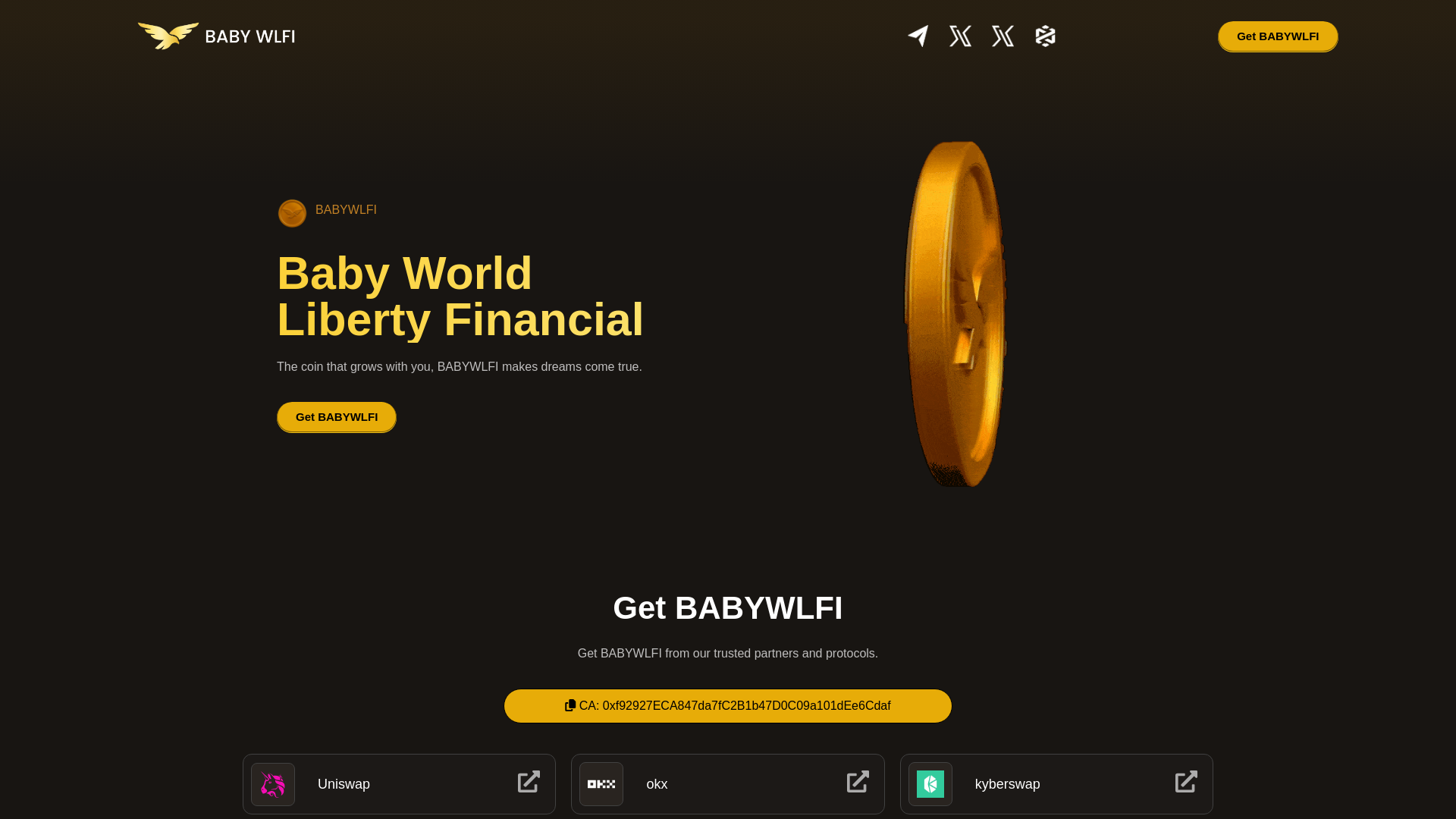 website screenshot of https://babywlfi.vip/