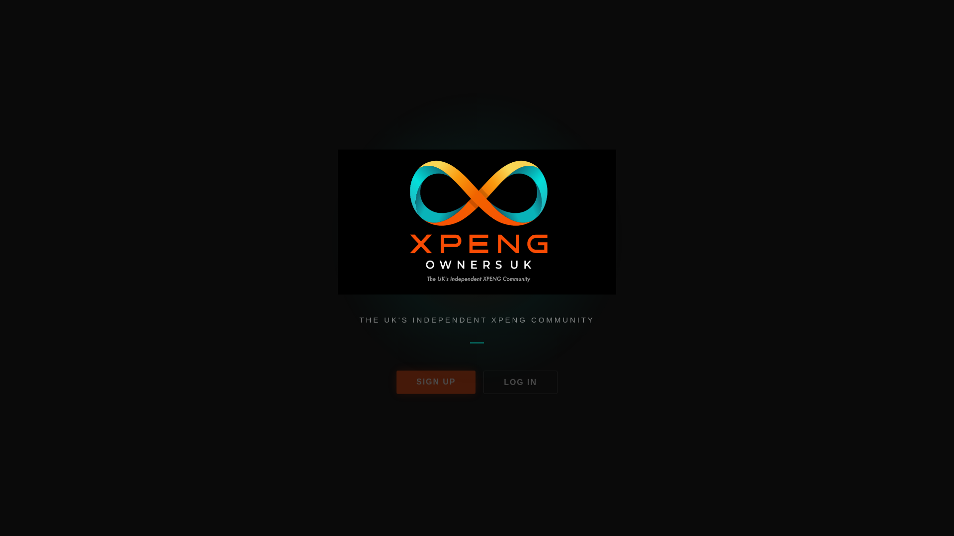 website screenshot of https://xpengowners-static.pages.dev/
