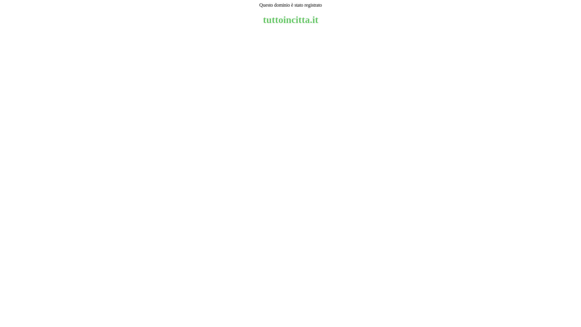 website screenshot of https://tuttoincitta.it/