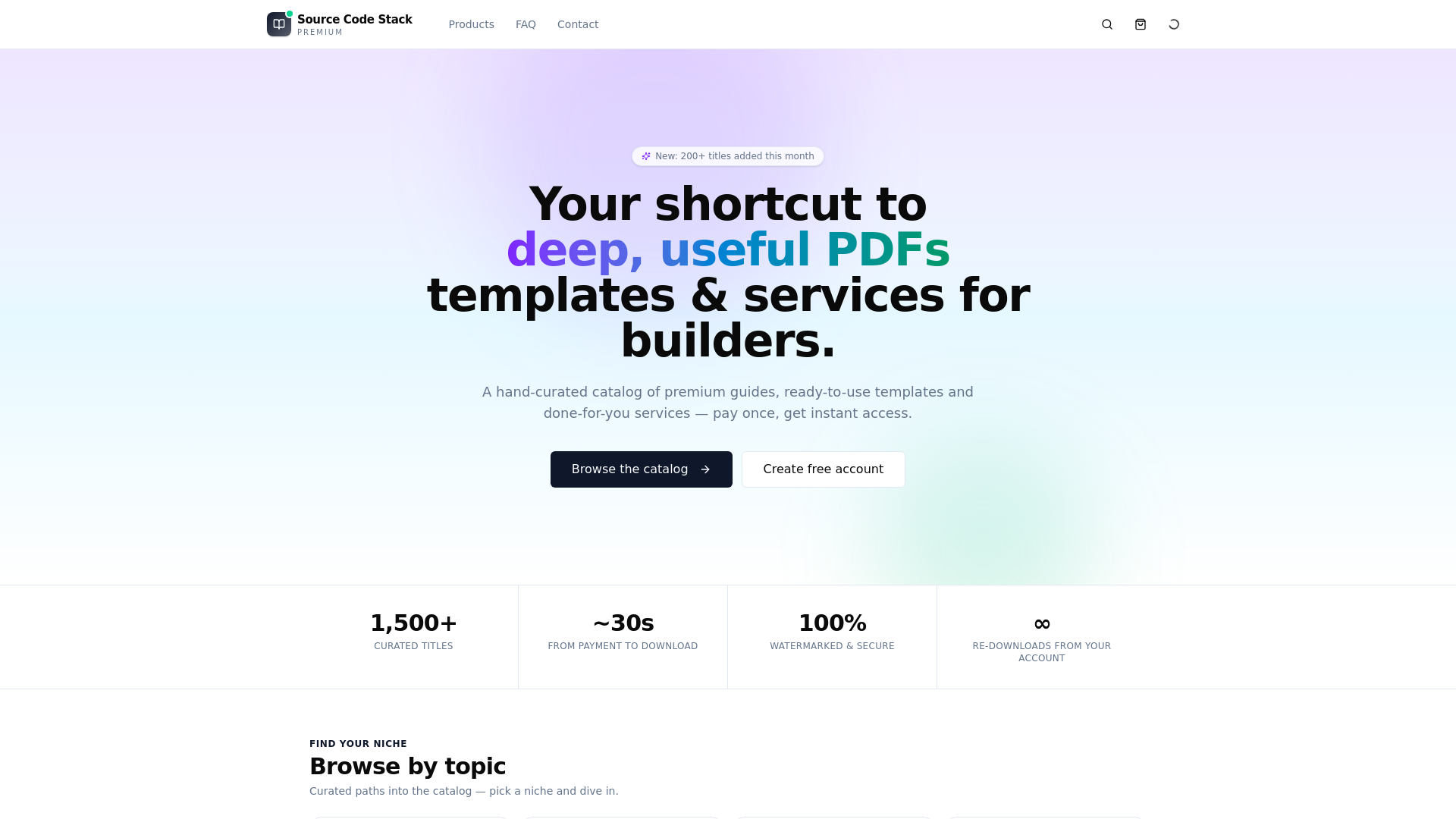 website screenshot of https://premium-sourcecodestack-com.pages.dev/