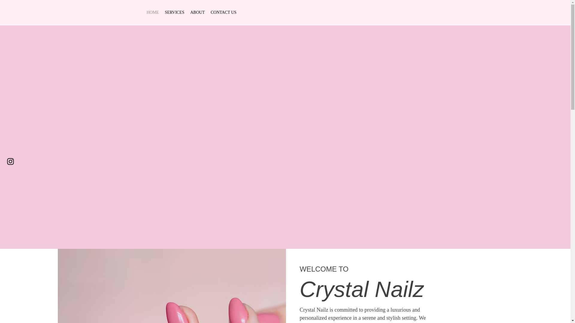 website screenshot of https://crystalnailz.ca/