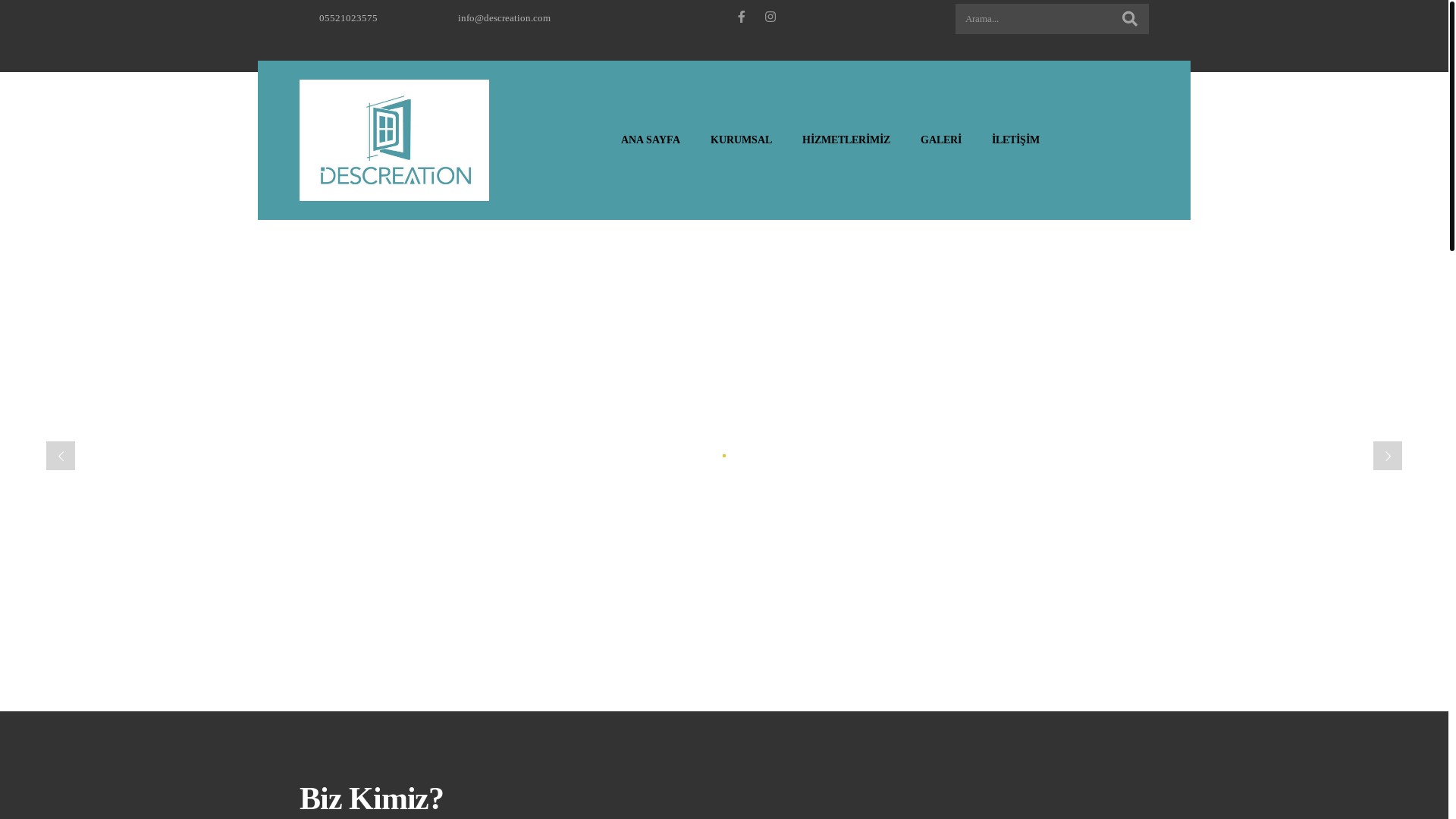 website screenshot of https://arcaaluminyum.com/
