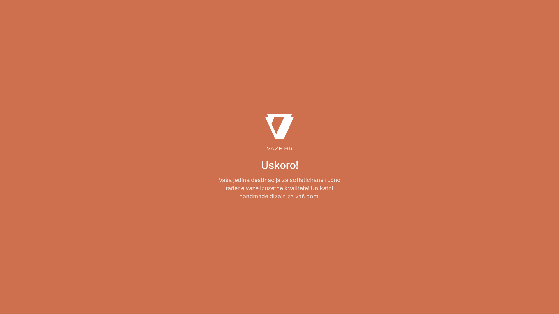 website screenshot of https://vaze.hr/
